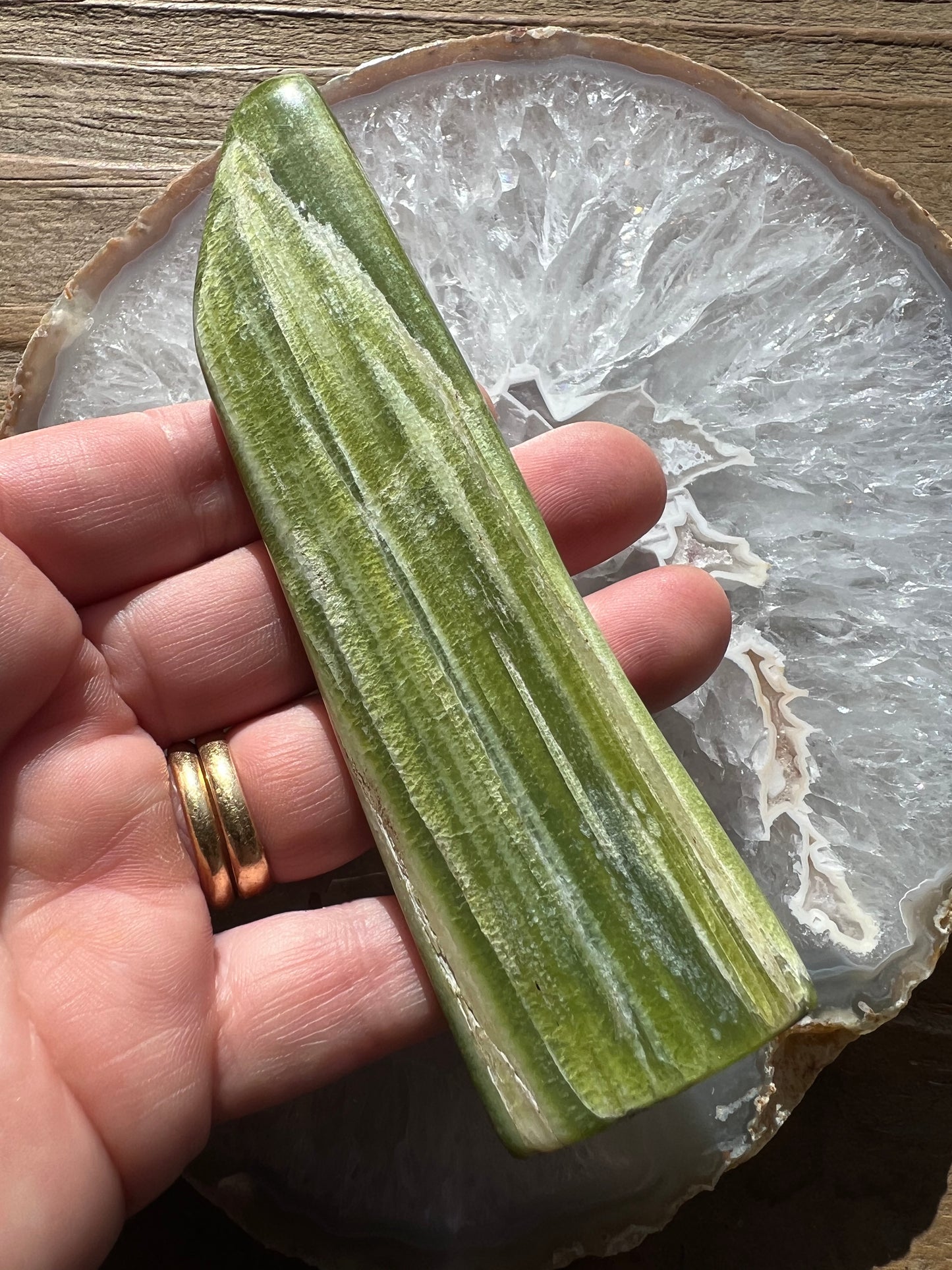 Tremolite, Green Freeform