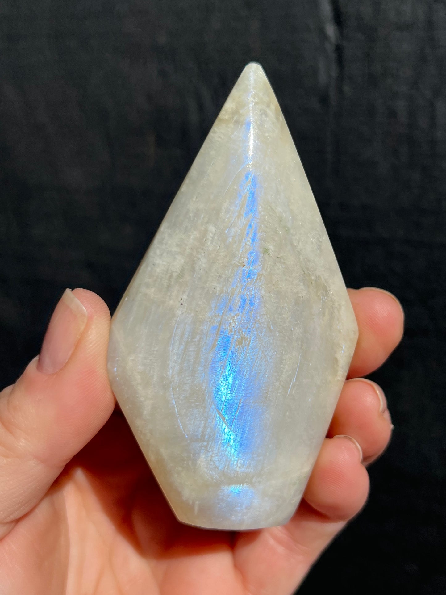 Moonstone, Blue Flash Flame