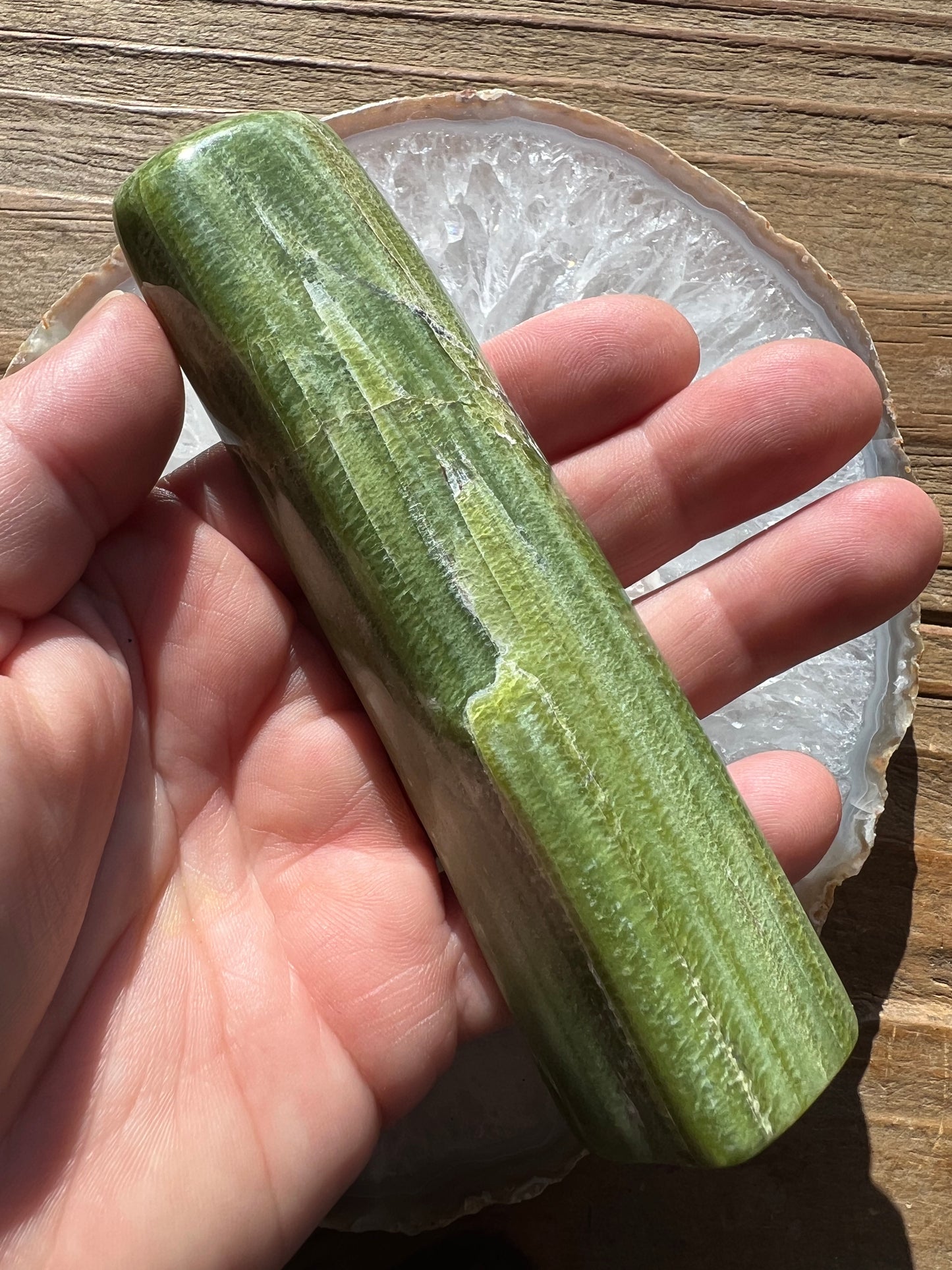 Tremolite, Green Freeform
