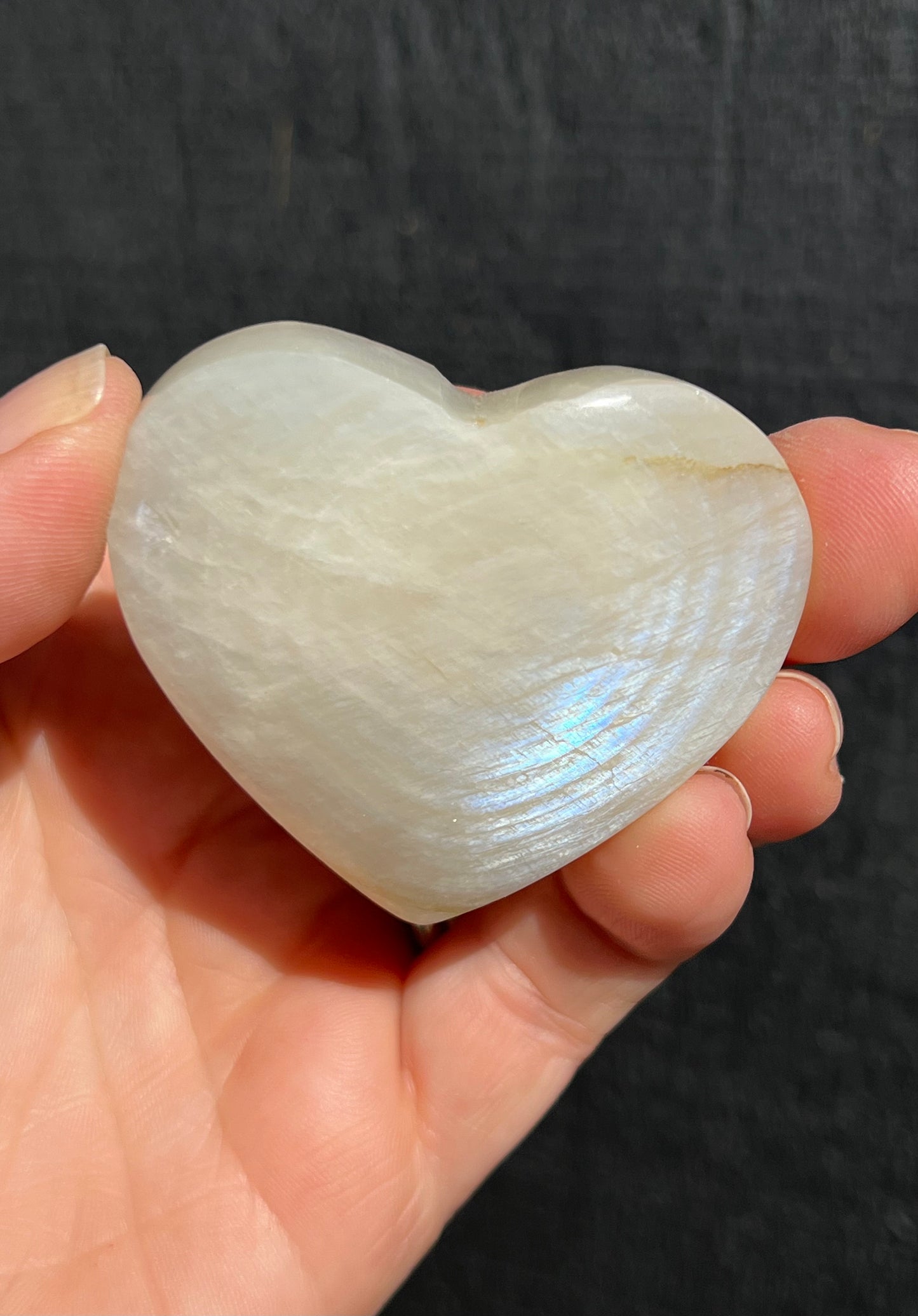 Moonstone, Blue Flash Heart