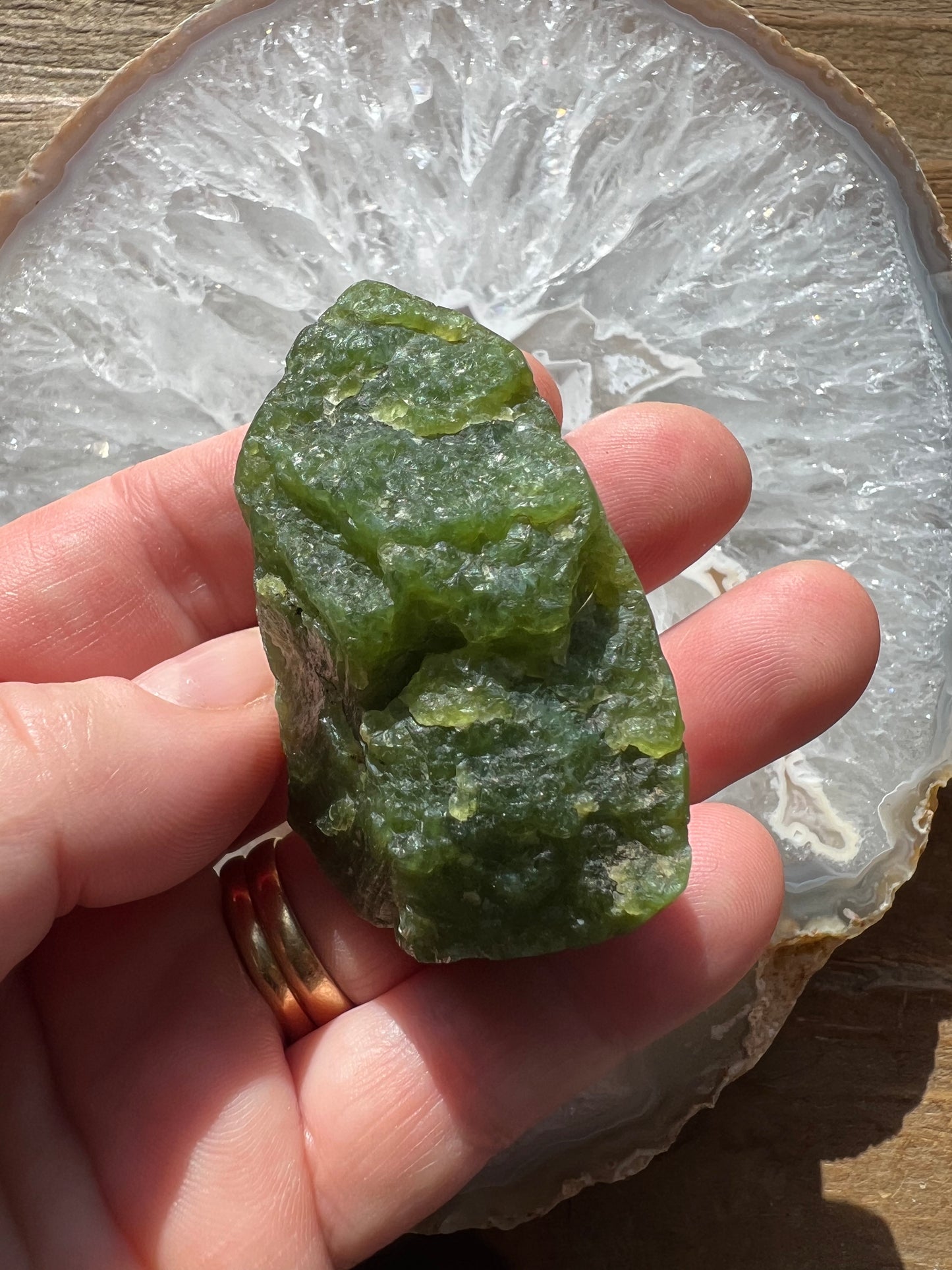 Tremolite, Green Freeform