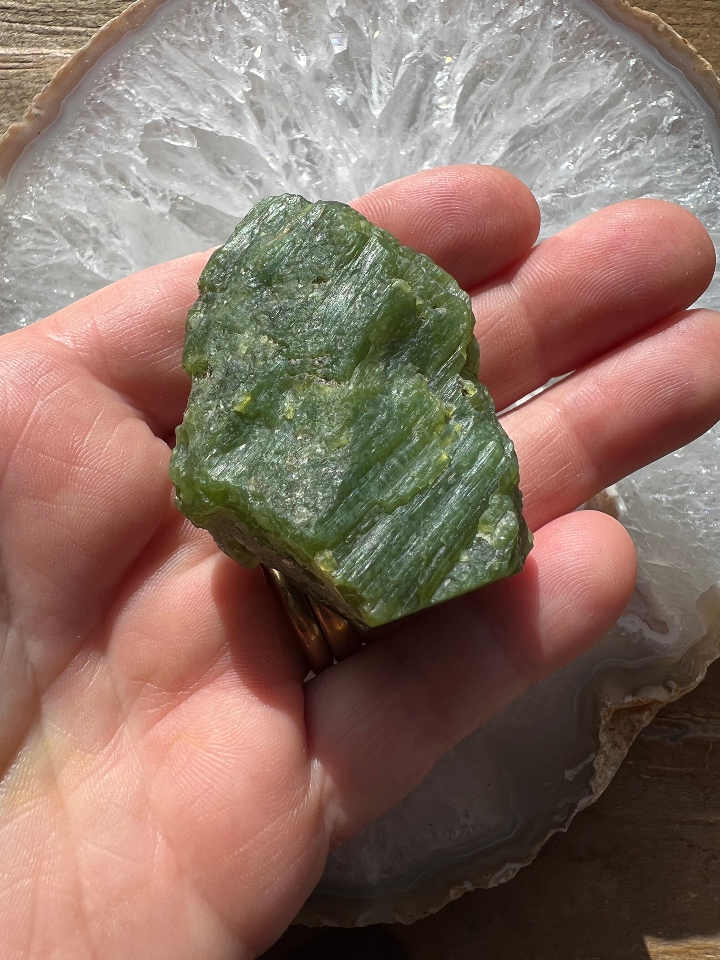 Tremolite, Green Freeform
