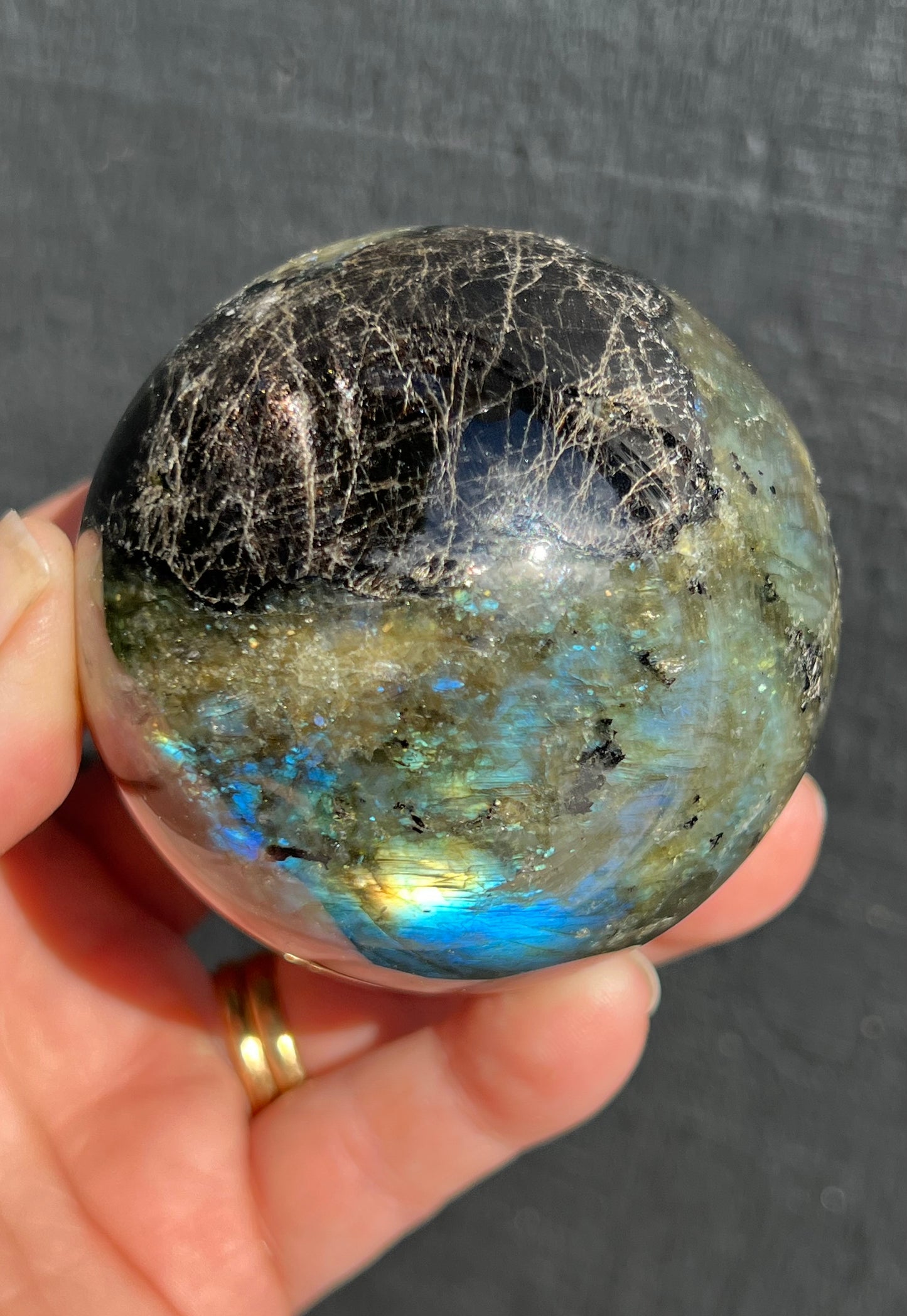 Labradorite Sphere