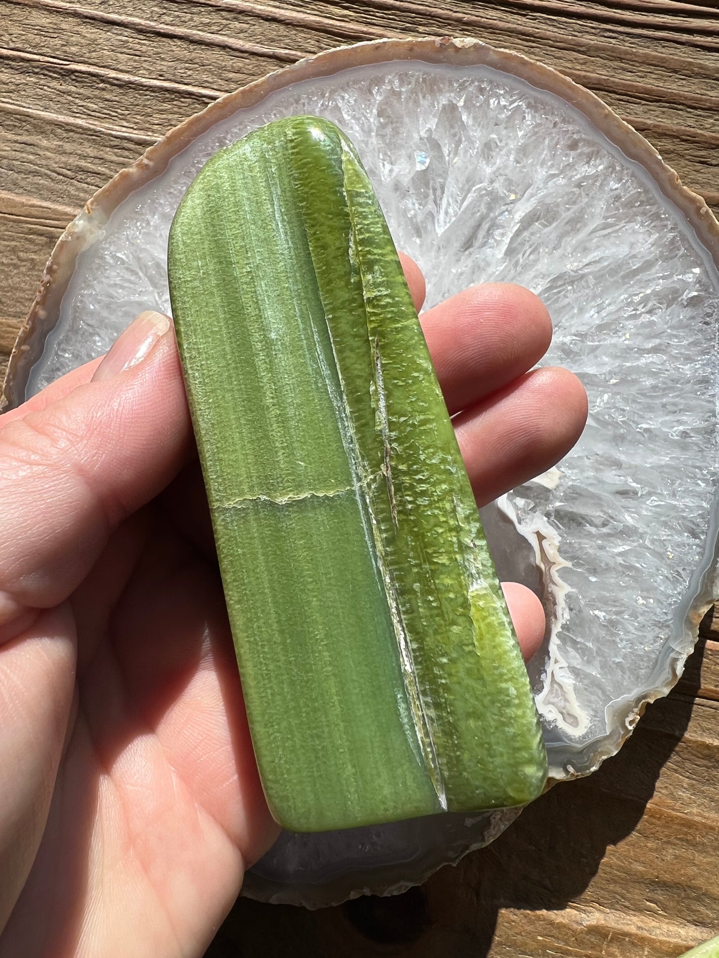 Tremolite, Green Freeform