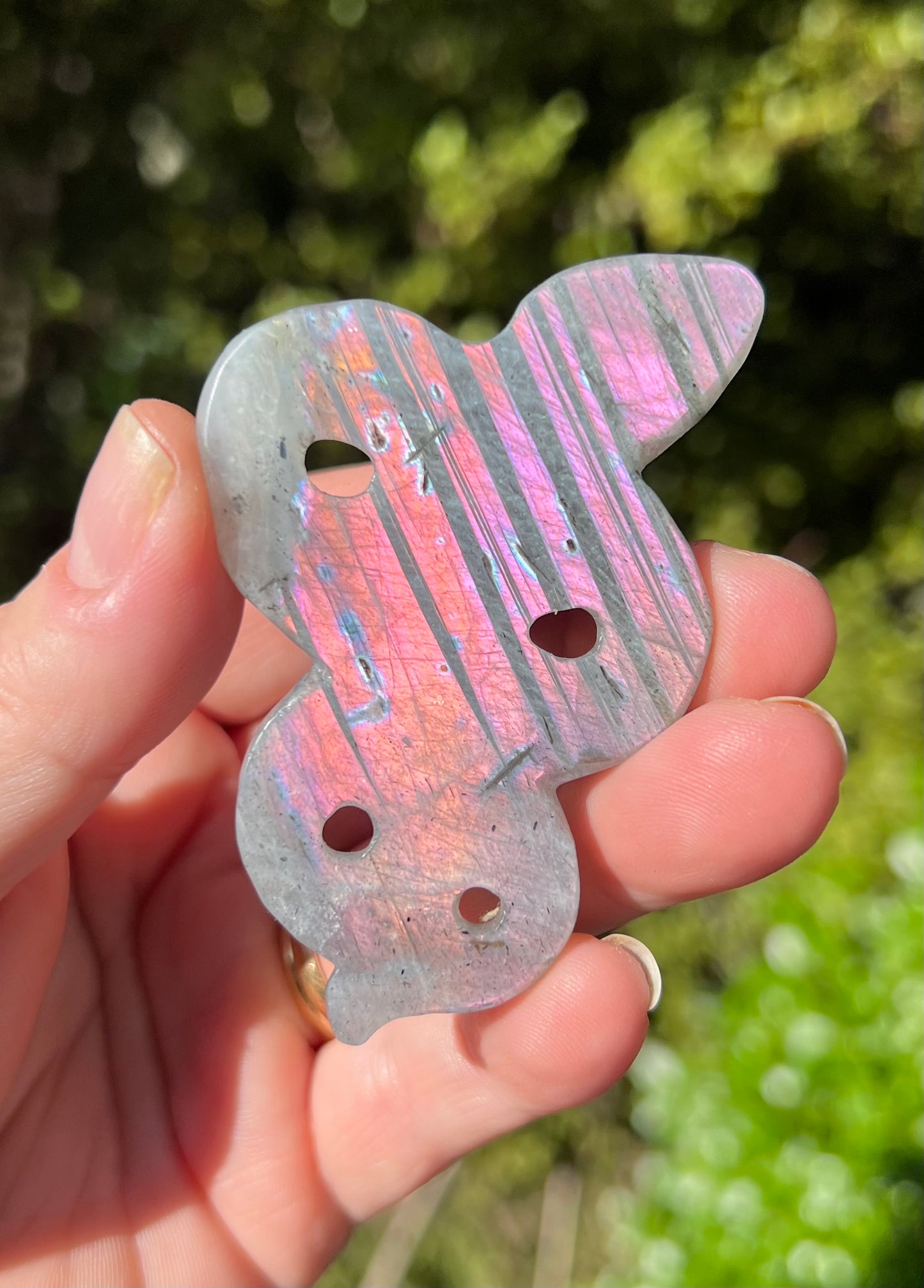 Sunset/Purple Labradorite Snake