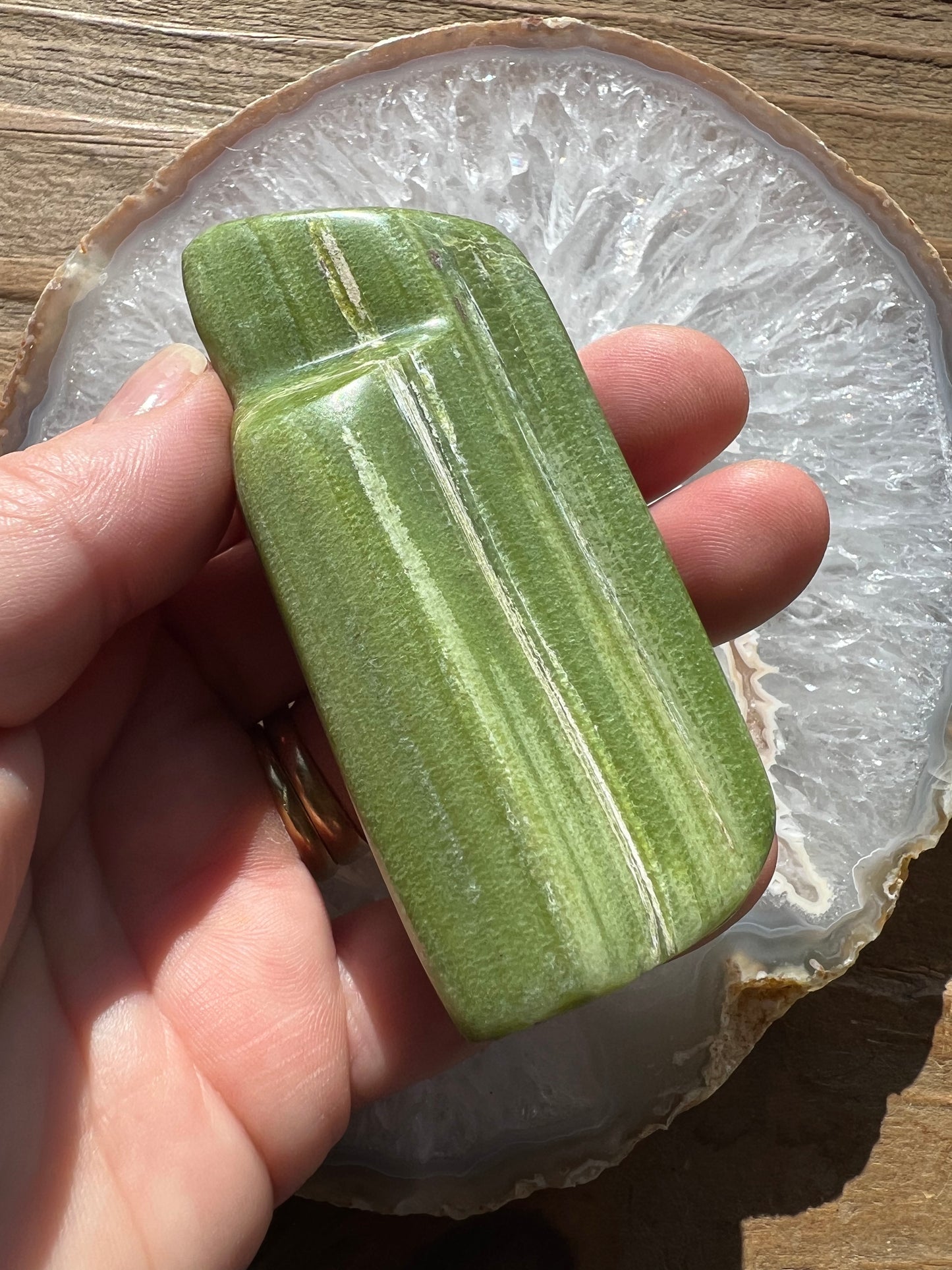 Tremolite, Green Freeform