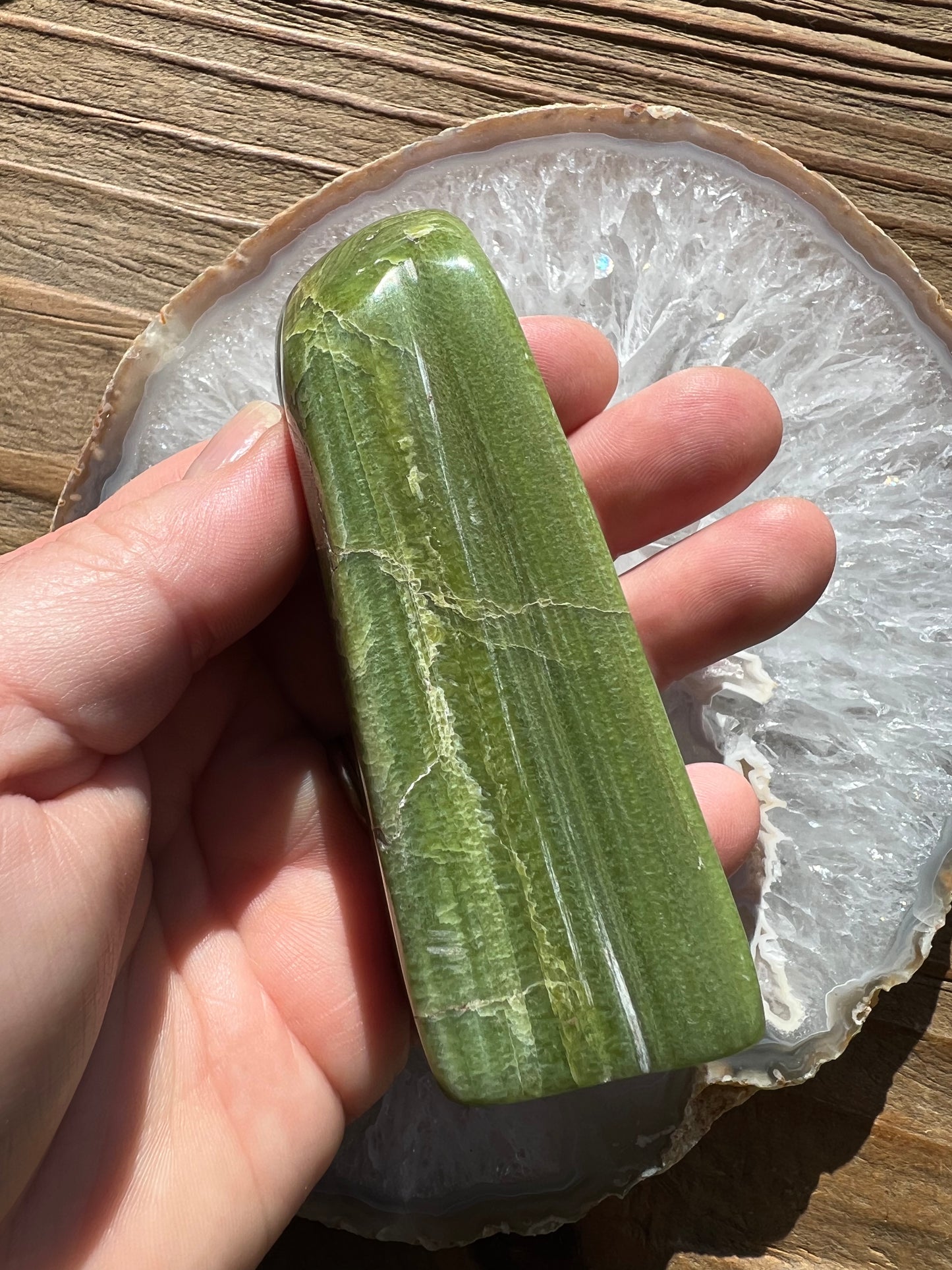 Tremolite, Green Freeform
