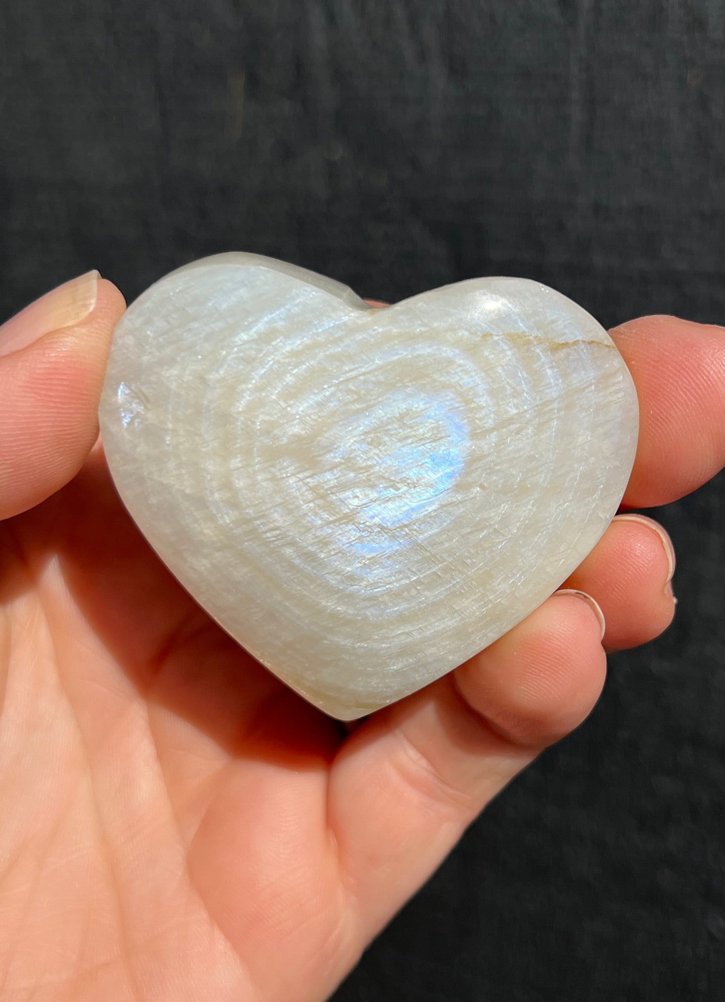 Moonstone, Blue Flash Heart