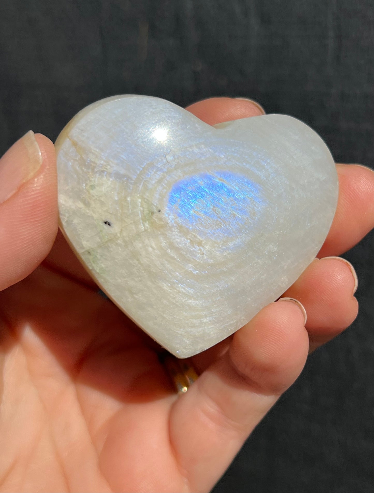 Moonstone, Blue Flash Heart
