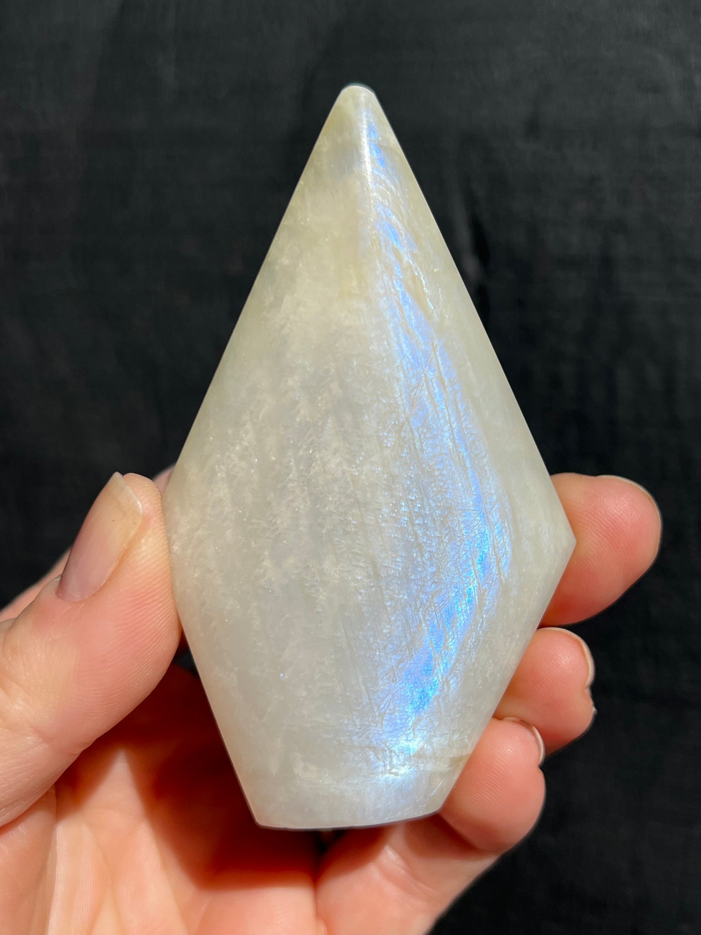 Moonstone, Blue Flash Flame