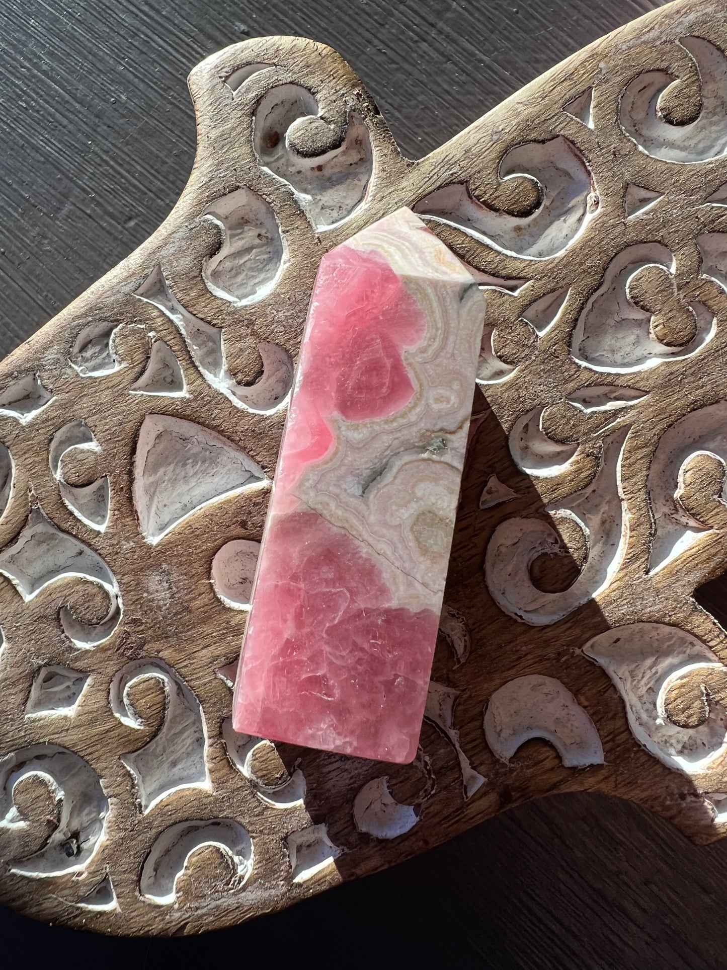 Rhodochrosite Point, High Grade