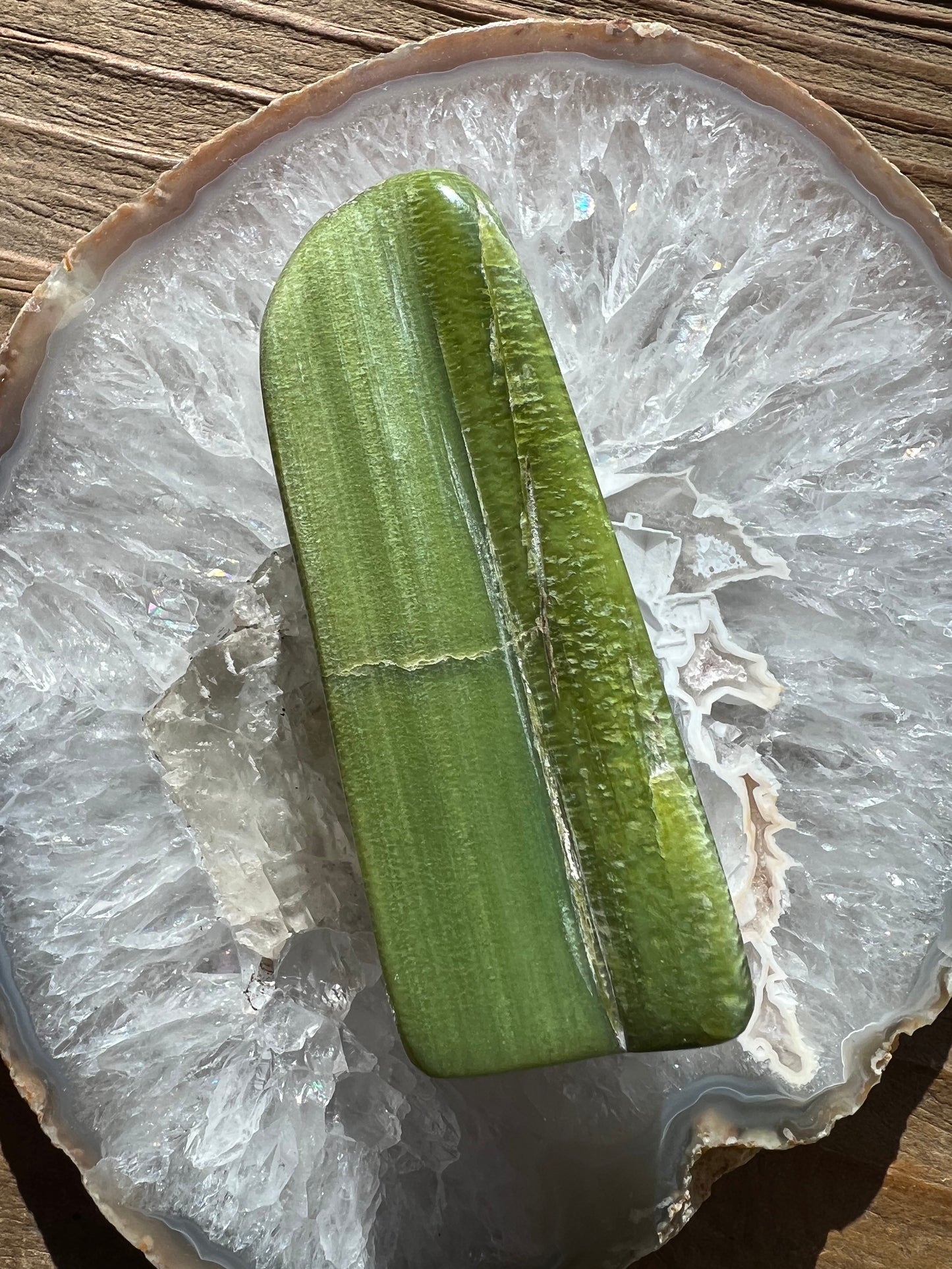 Tremolite, Green Freeform