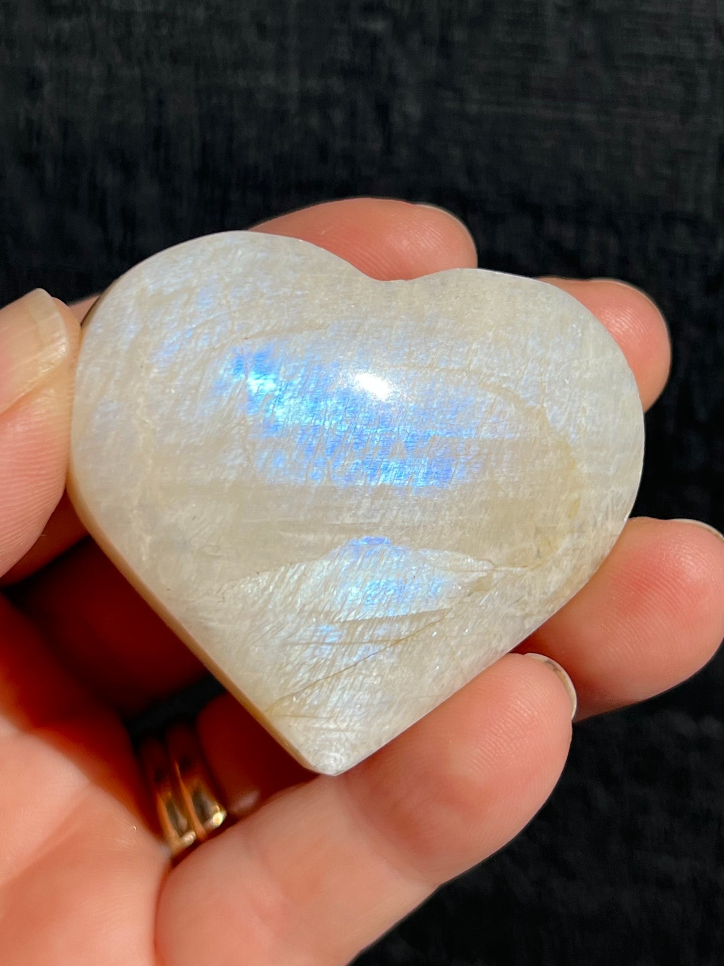 Moonstone, Blue Flash Heart