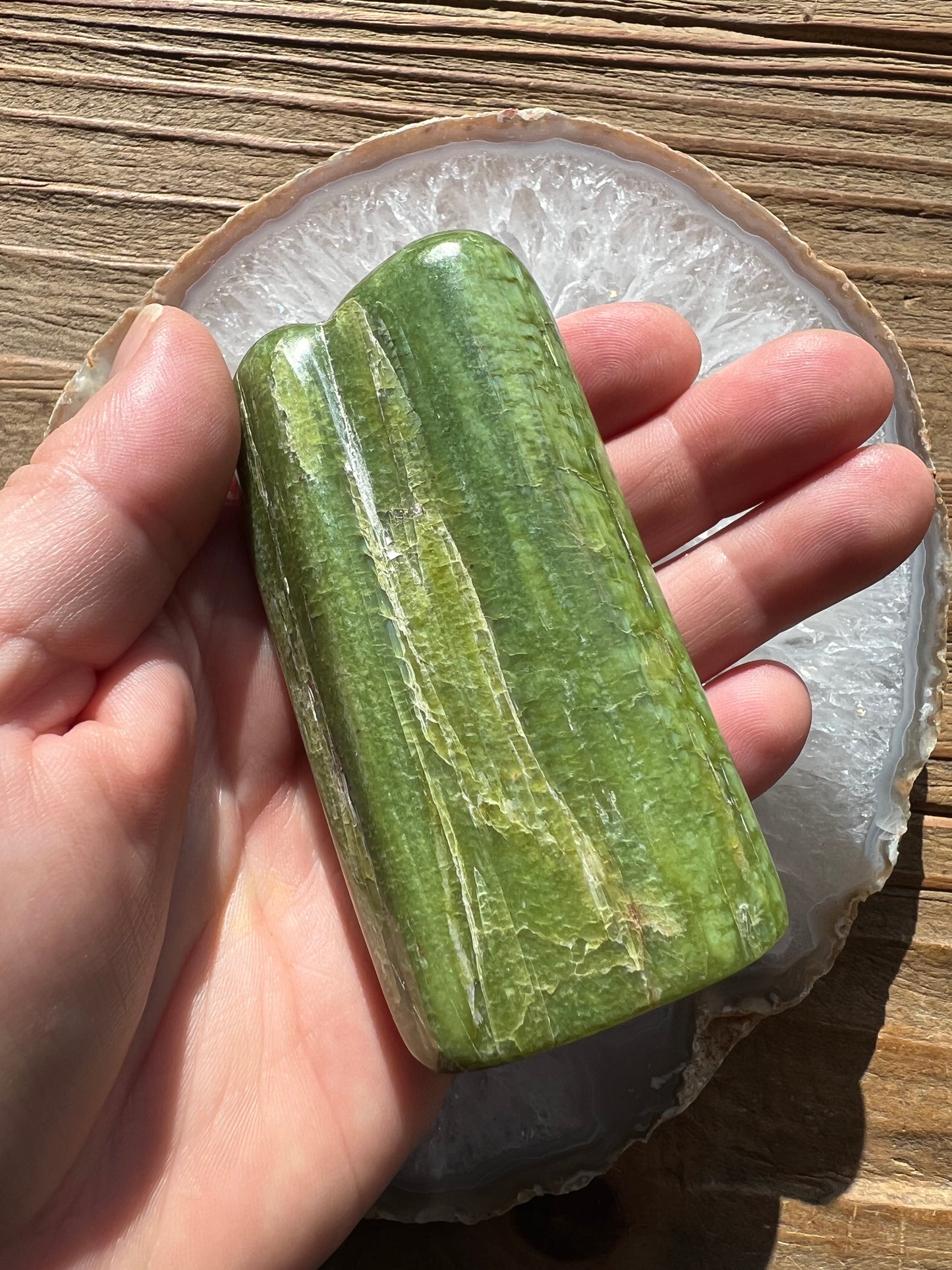 Tremolite, Green Freeform