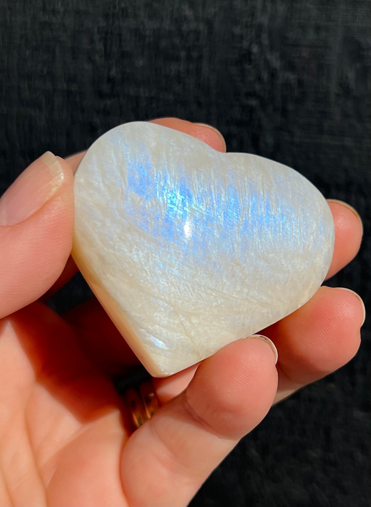 Moonstone, Blue Flash Heart