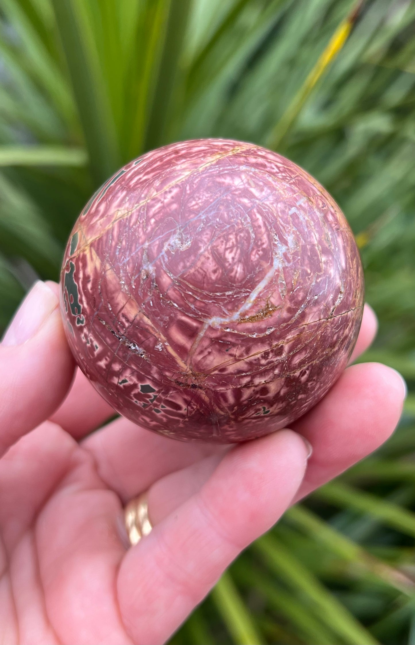 Cherry Creek Jasper Sphere