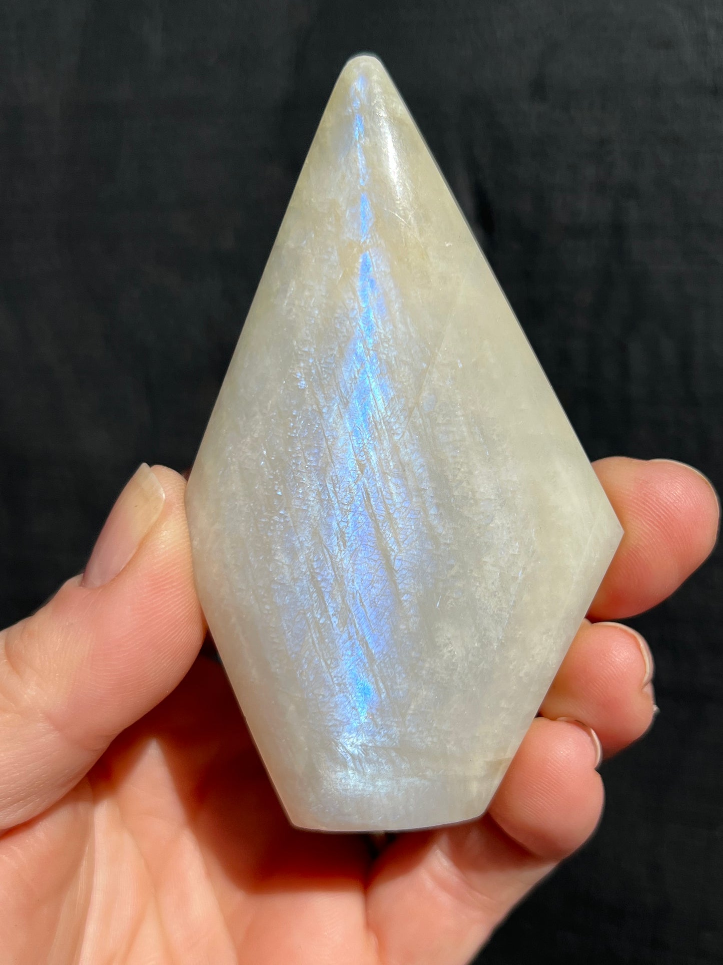 Moonstone, Blue Flash Flame