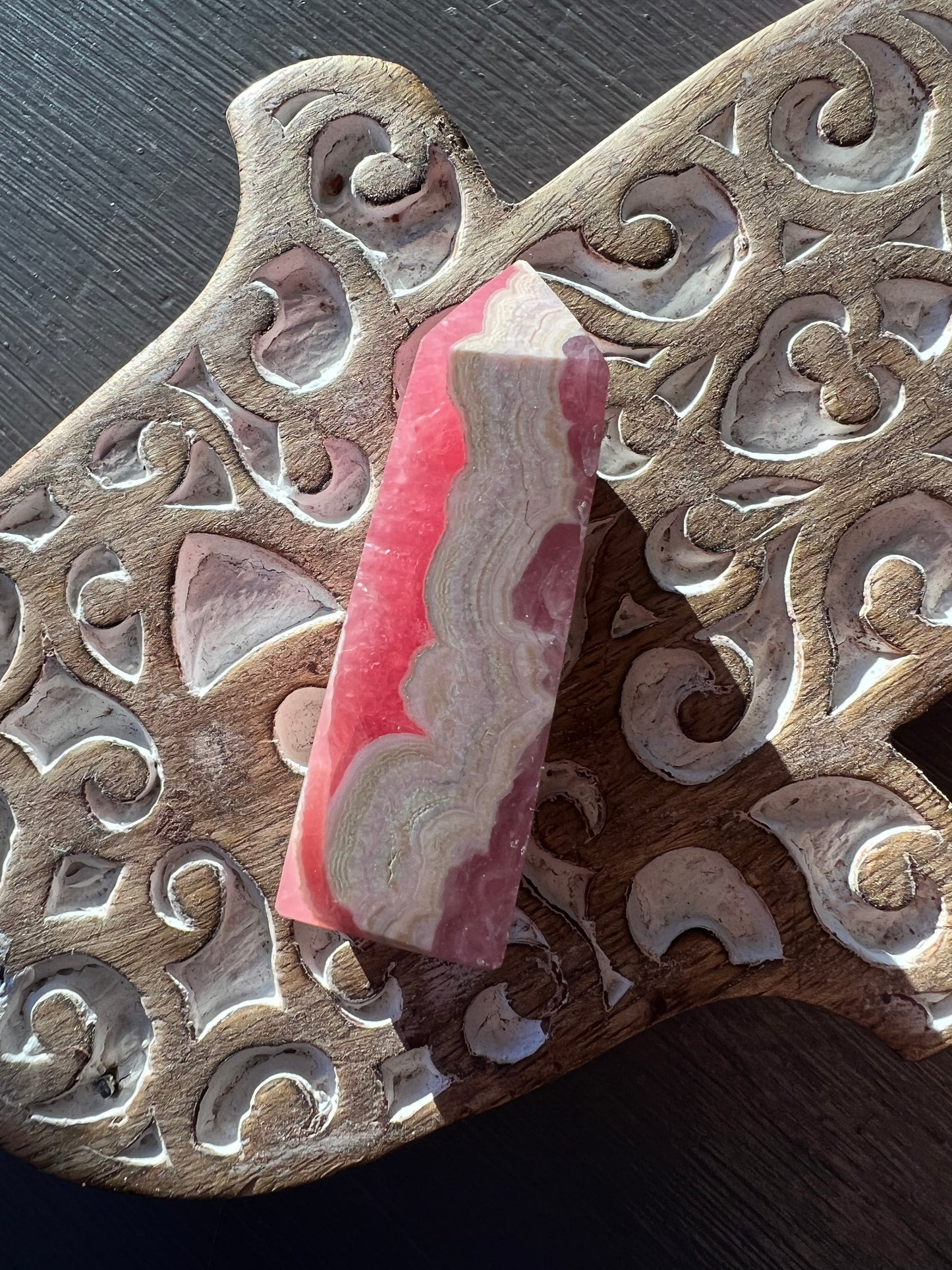 Rhodochrosite Point, High Grade