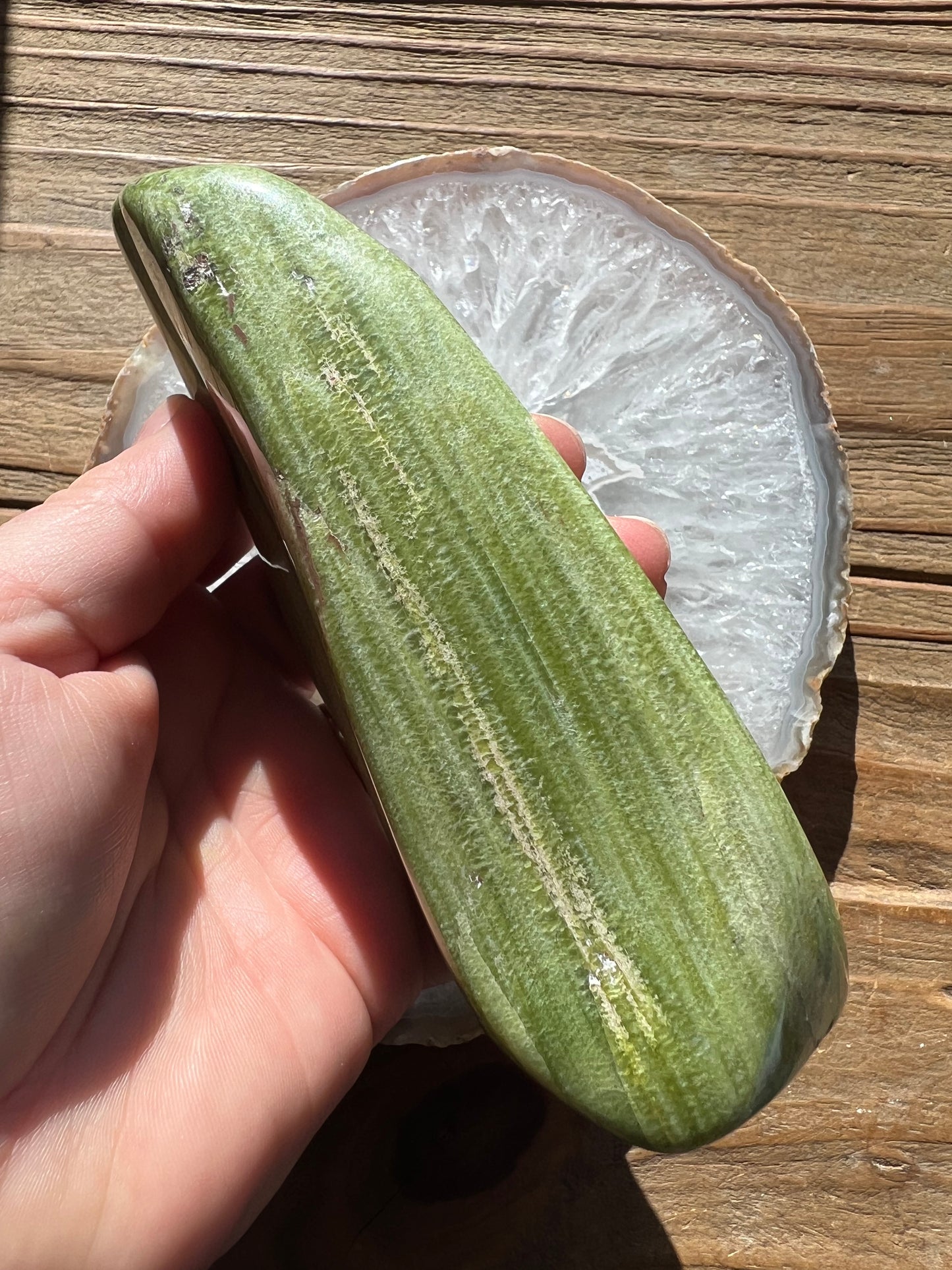 Tremolite, Green Freeform