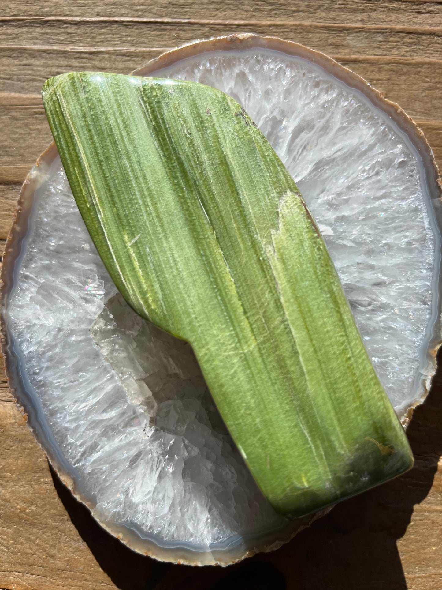 Tremolite, Green Freeform