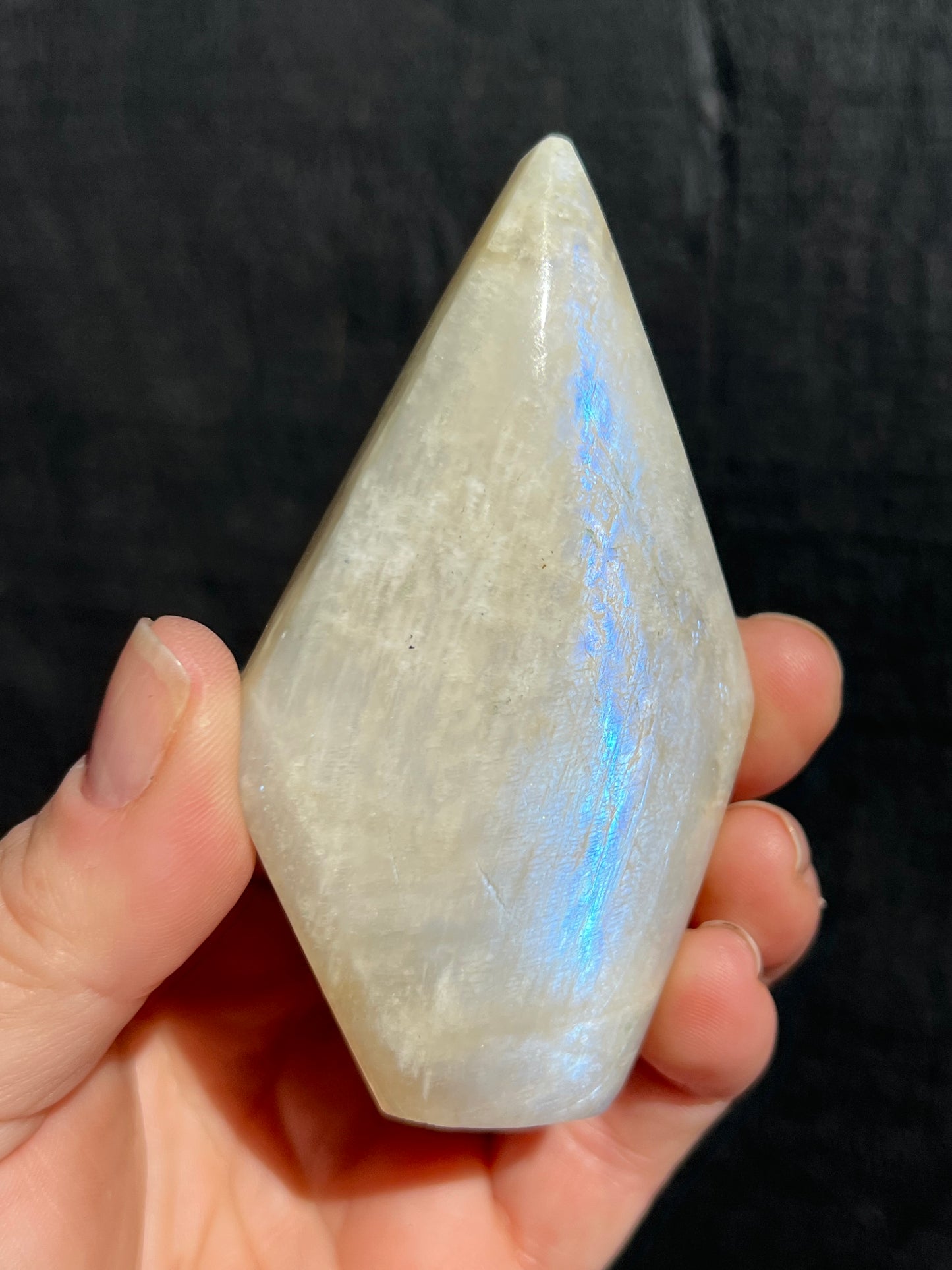 Moonstone, Blue Flash Flame