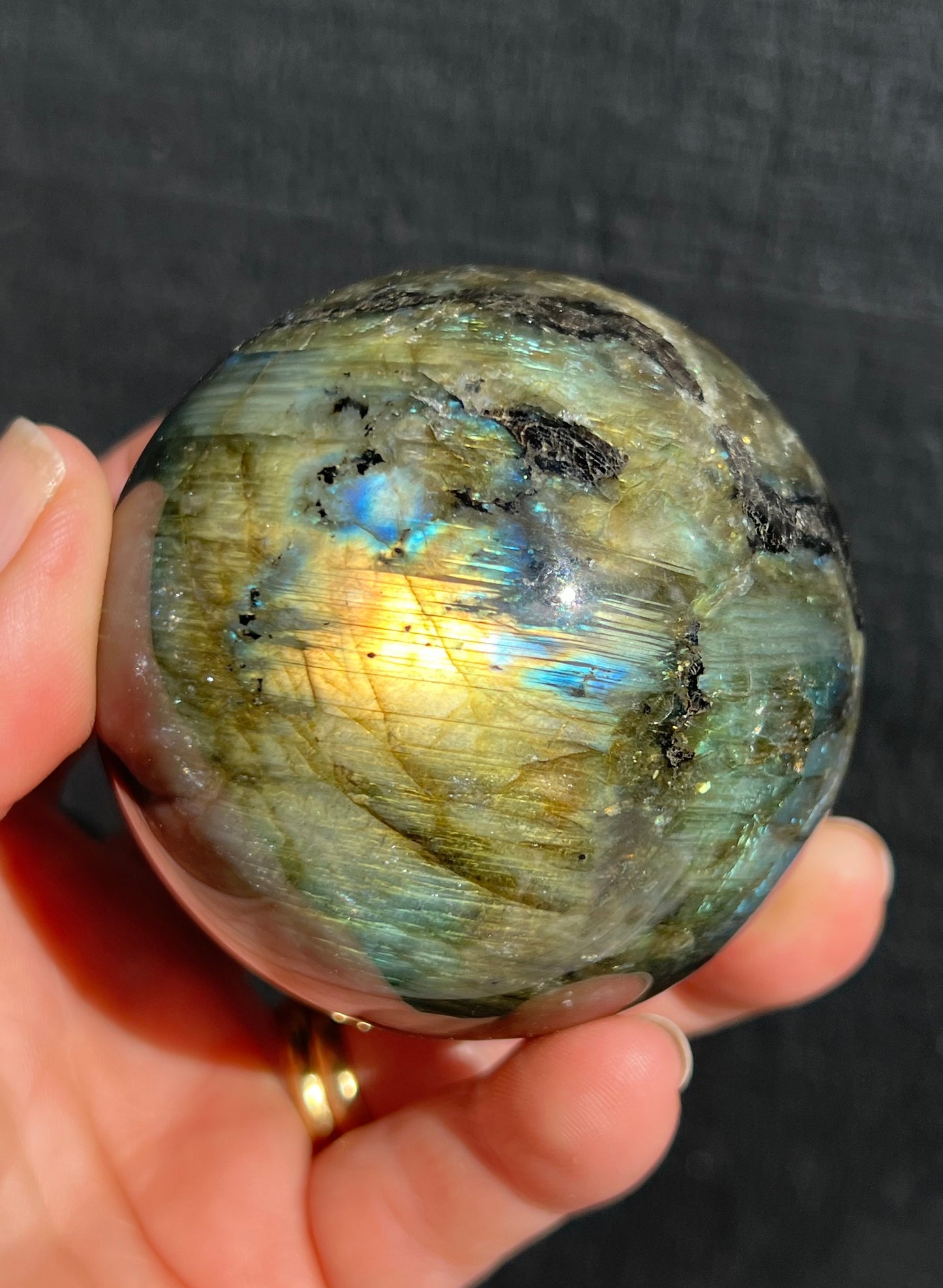 Labradorite Sphere