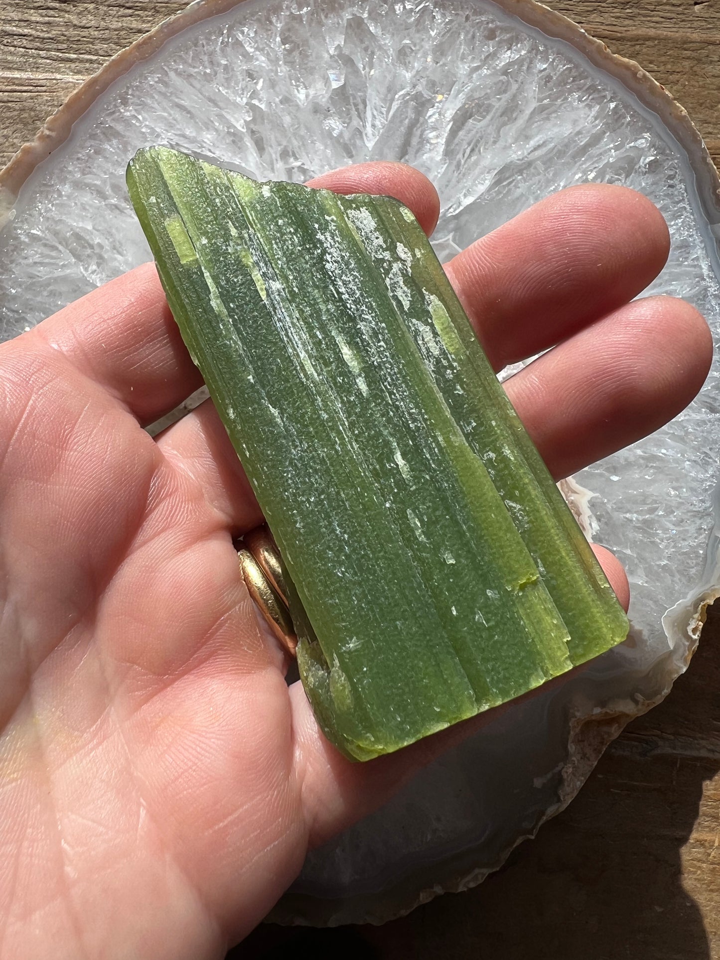 Tremolite, Green Freeform