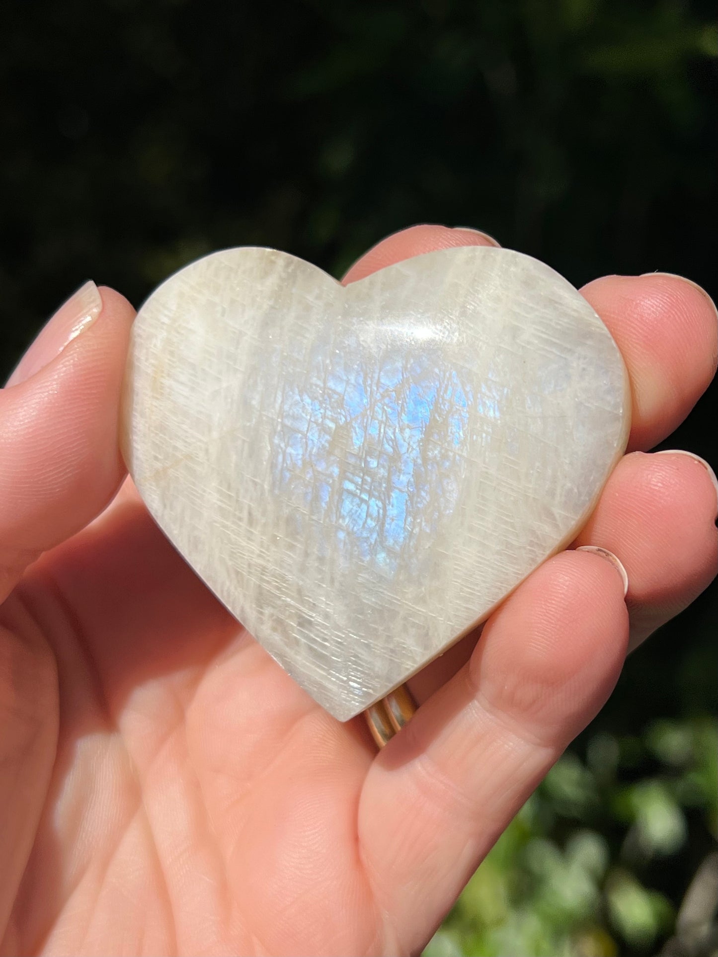 Moonstone, Blue Flash Heart