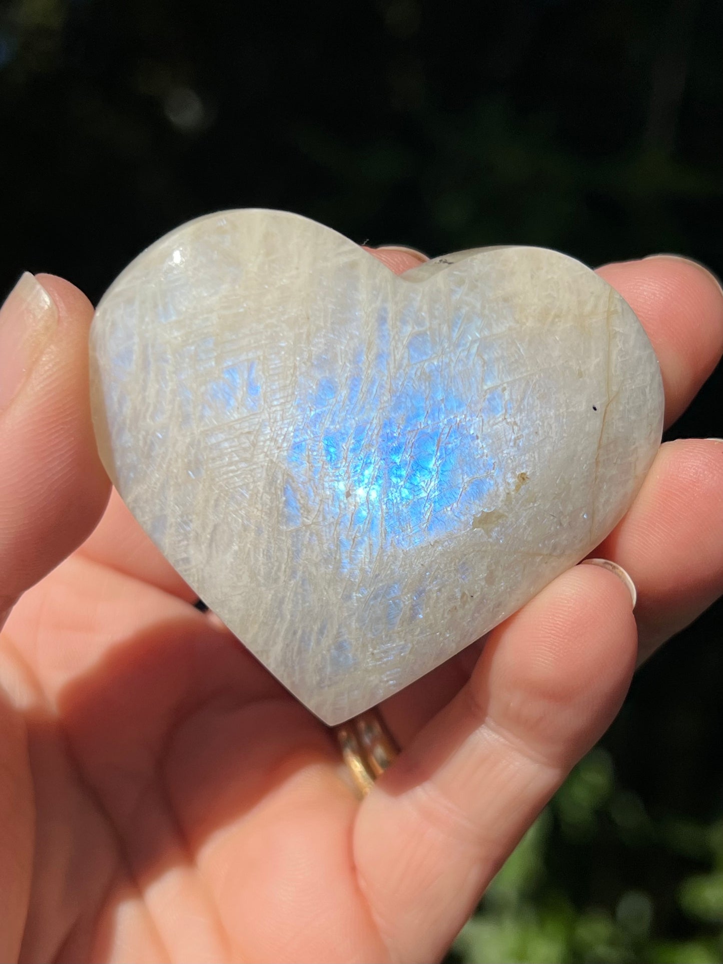 Moonstone, Blue Flash Heart
