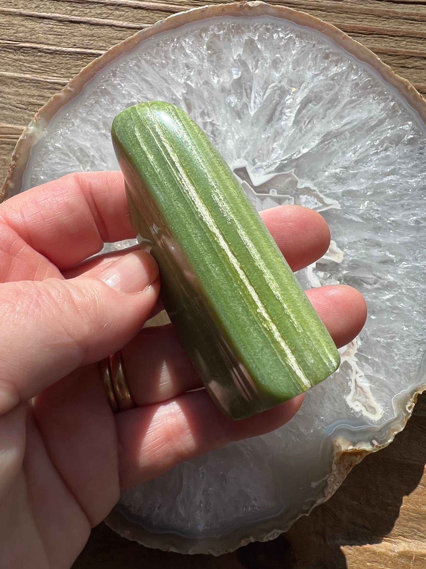 Tremolite, Green Freeform
