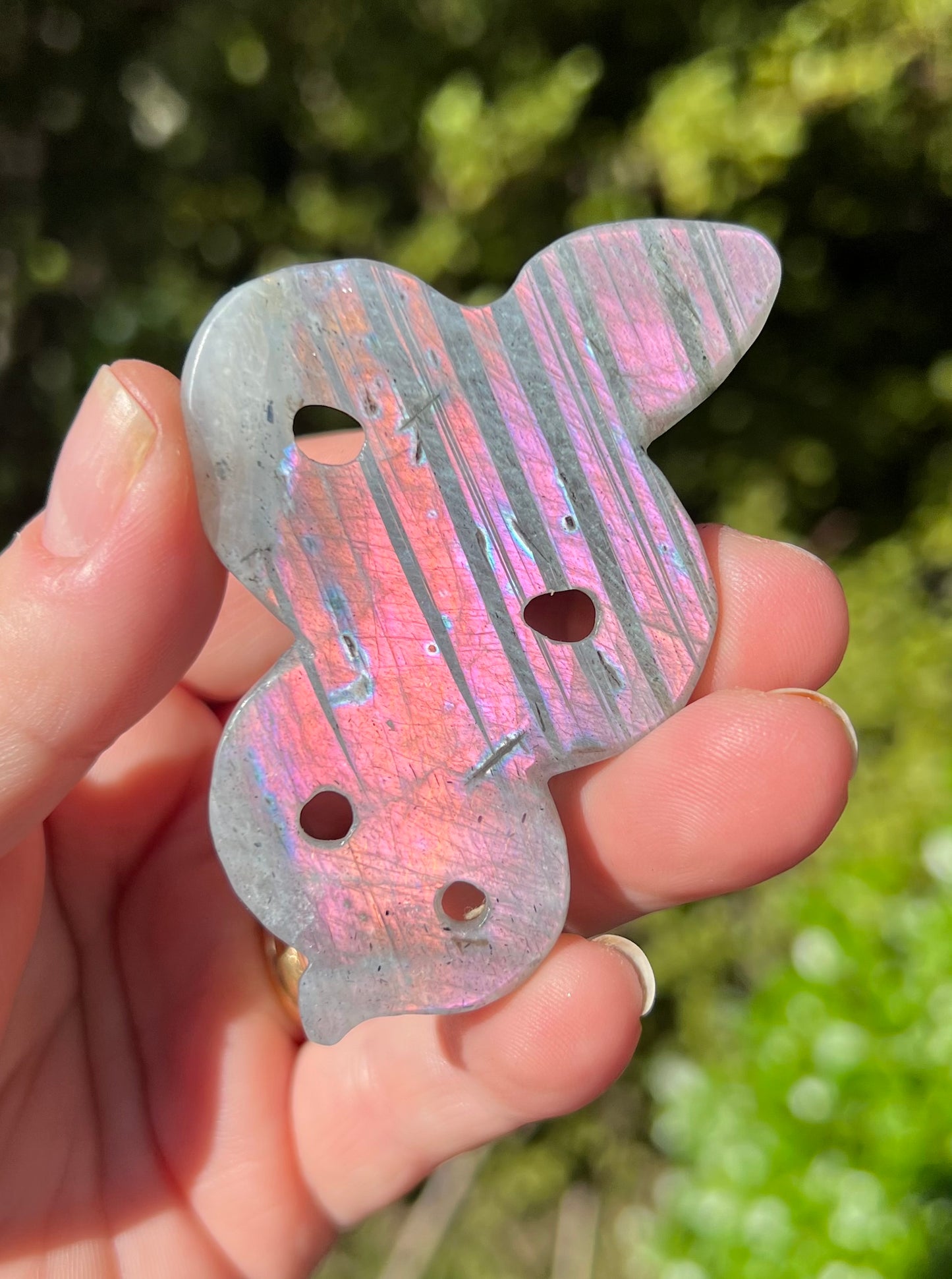 Sunset/Purple Labradorite Snake