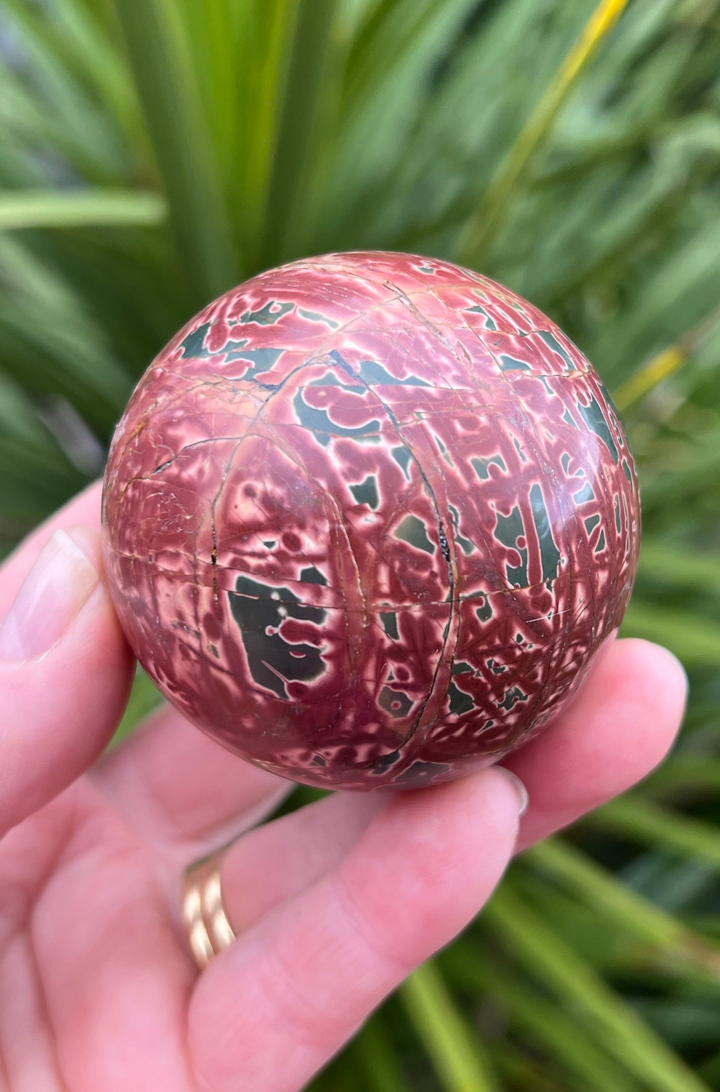 Cherry Creek Jasper Sphere