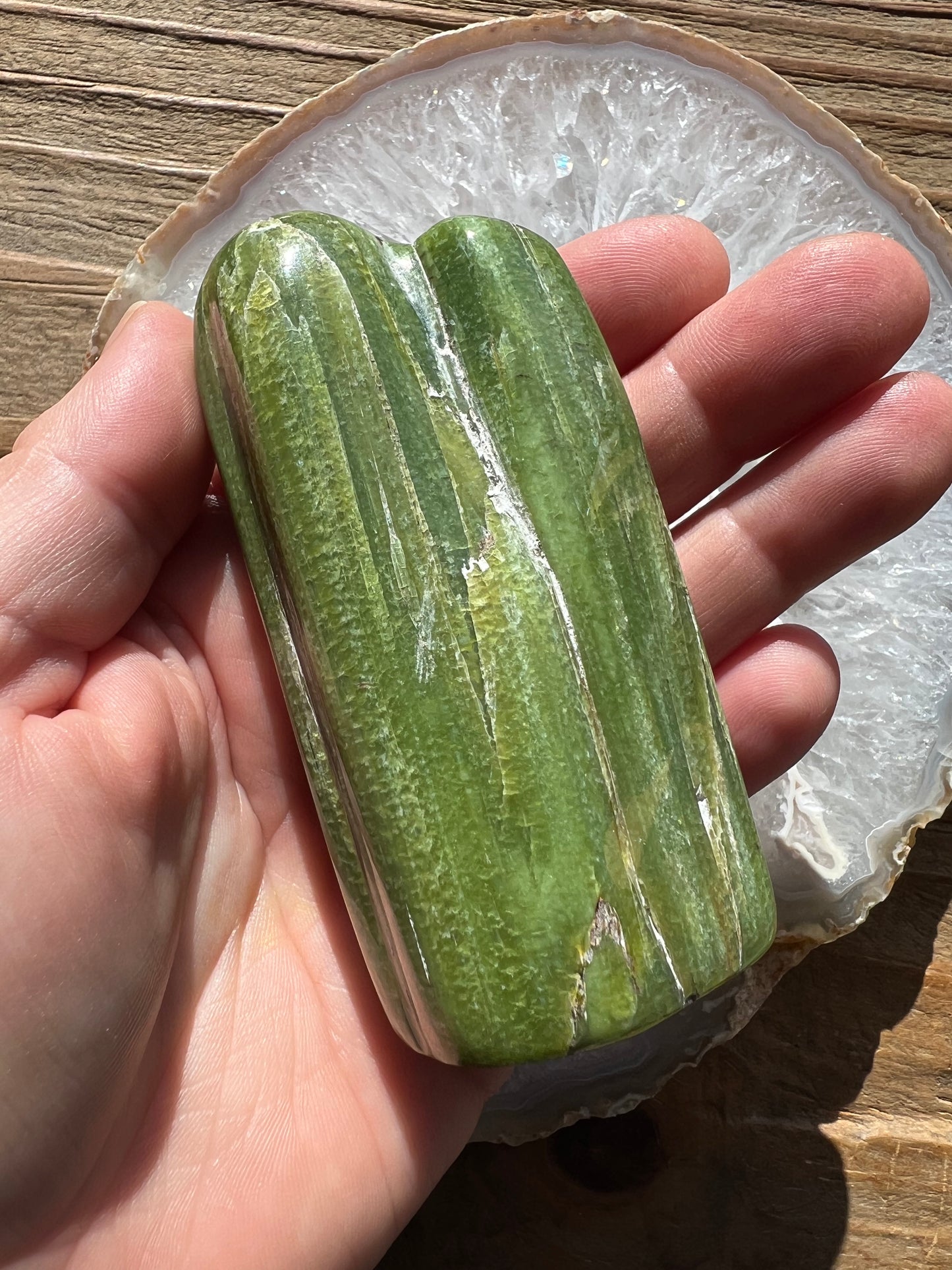 Tremolite, Green Freeform