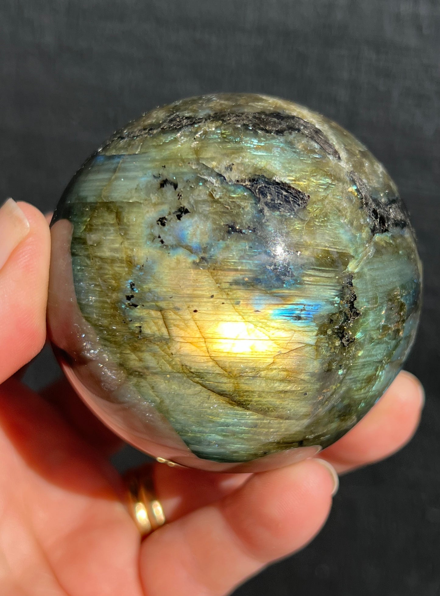Labradorite Sphere