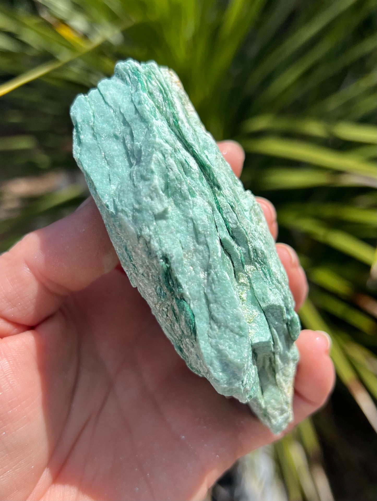 Fuchsite Raw Freeform