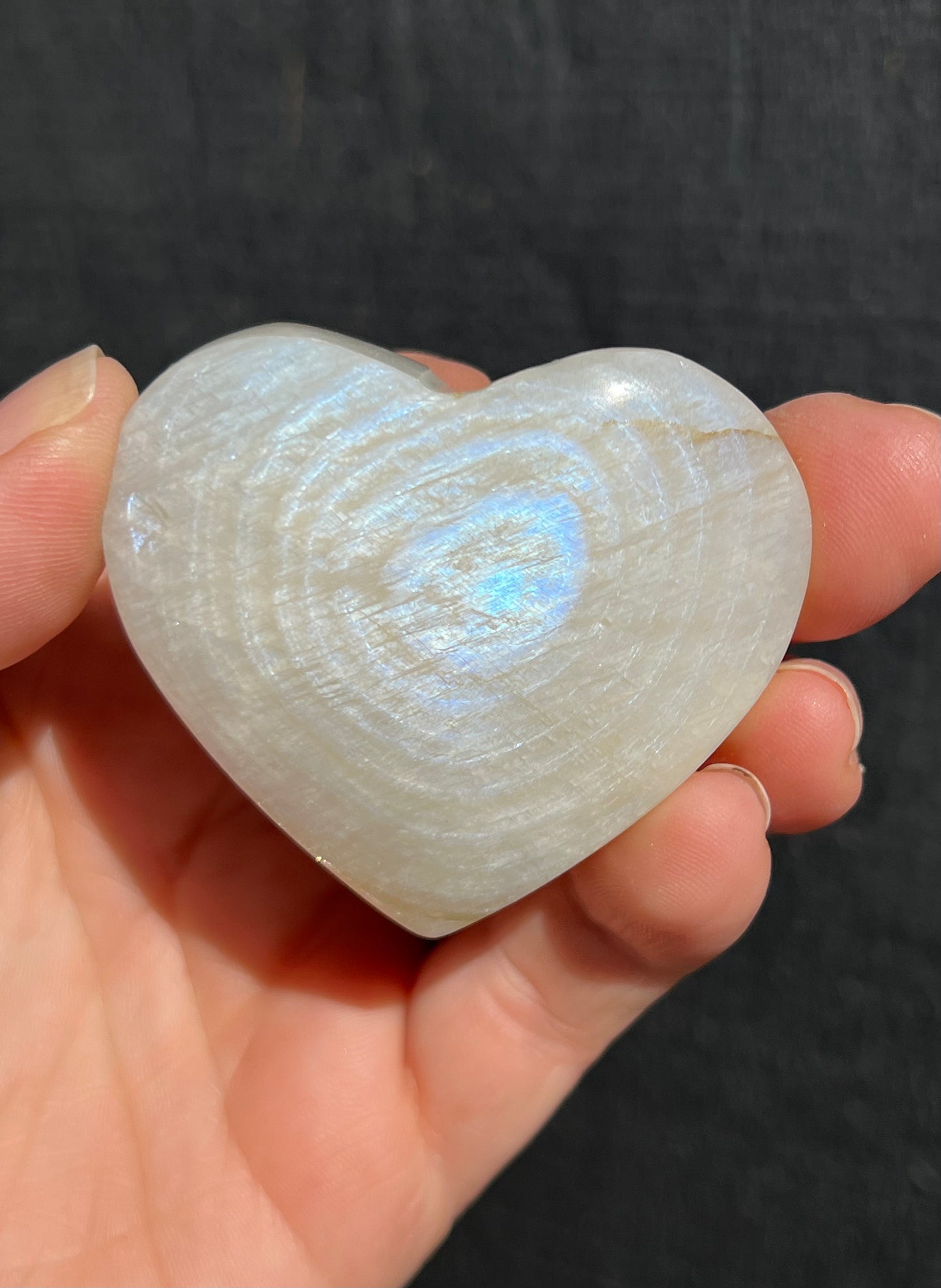 Moonstone, Blue Flash Heart
