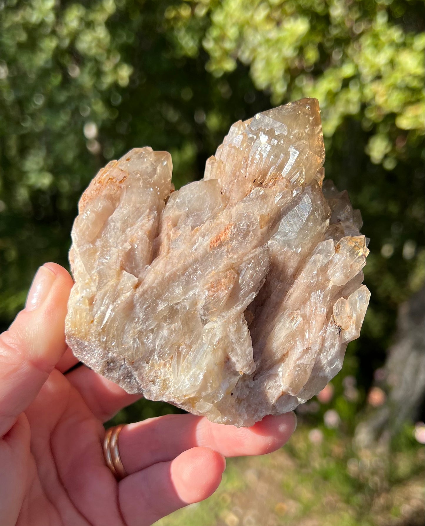 Kundalini Smoky Citrine Cluster