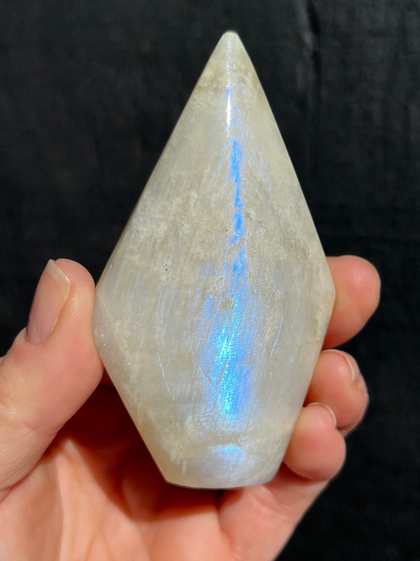 Moonstone, Blue Flash Flame