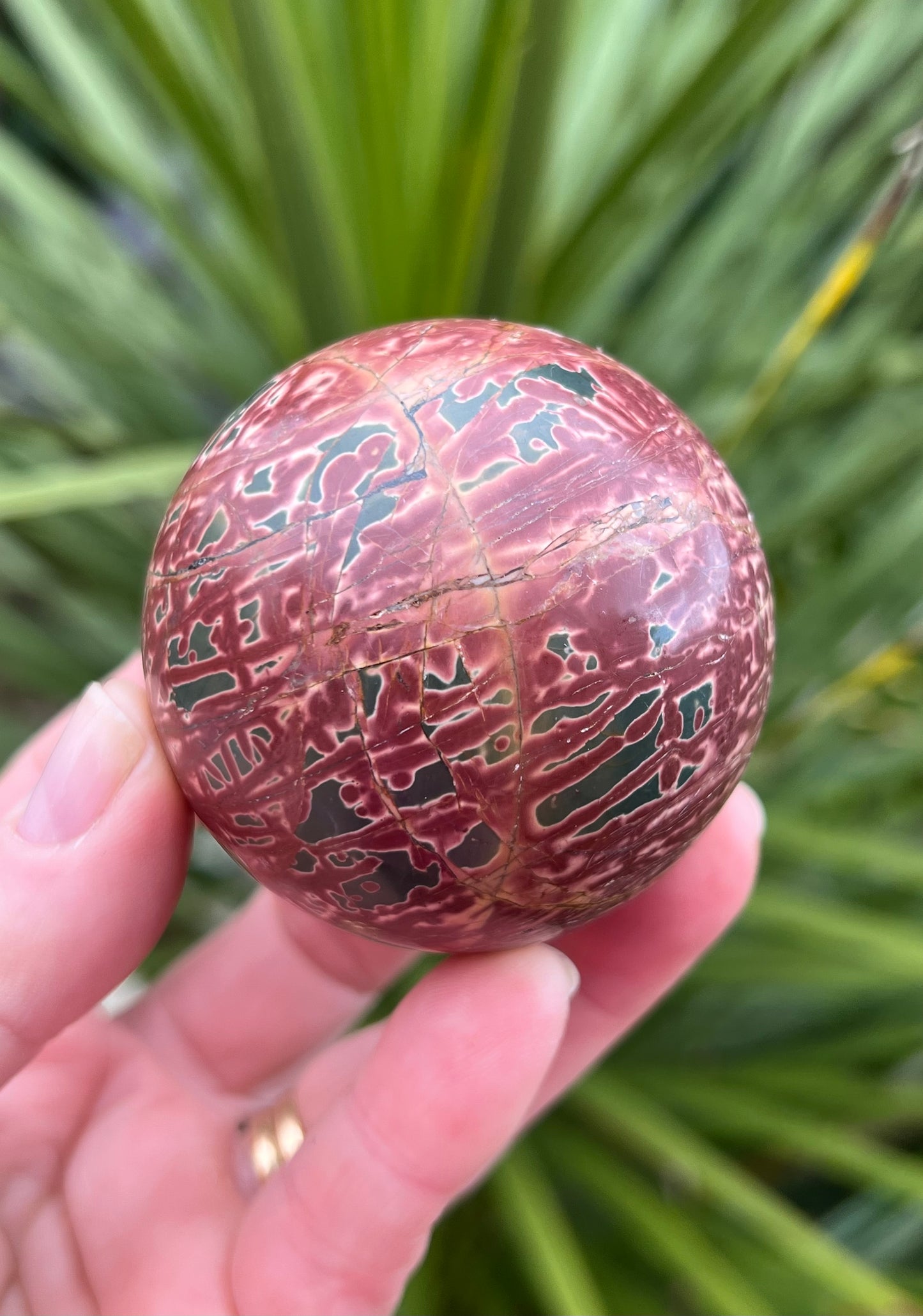 Cherry Creek Jasper Sphere