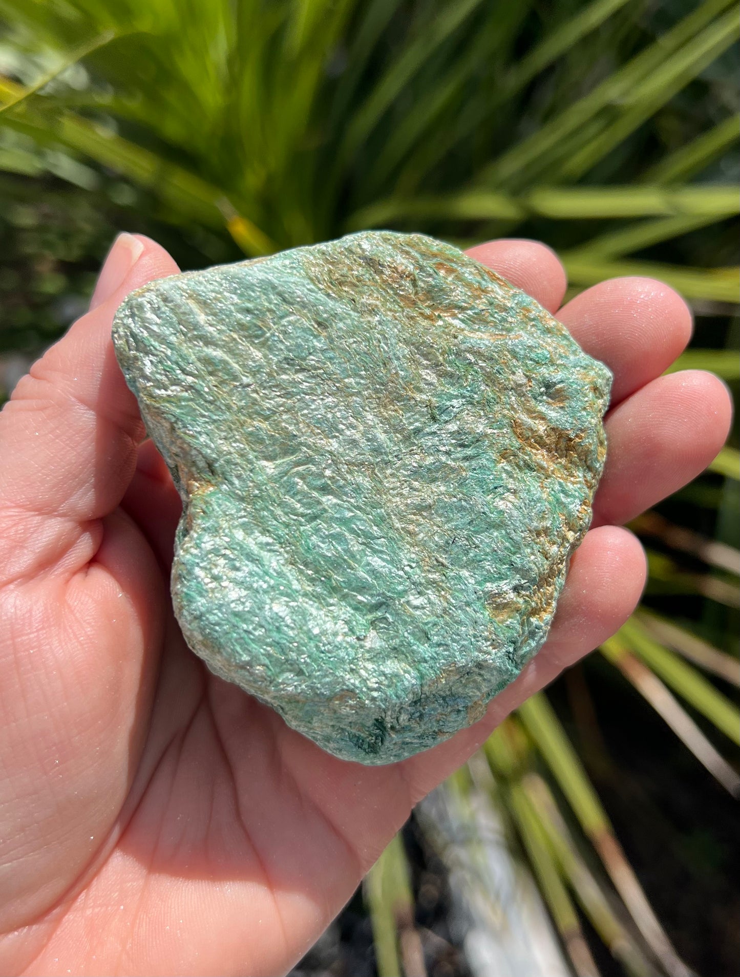 Fuchsite Raw Freeform