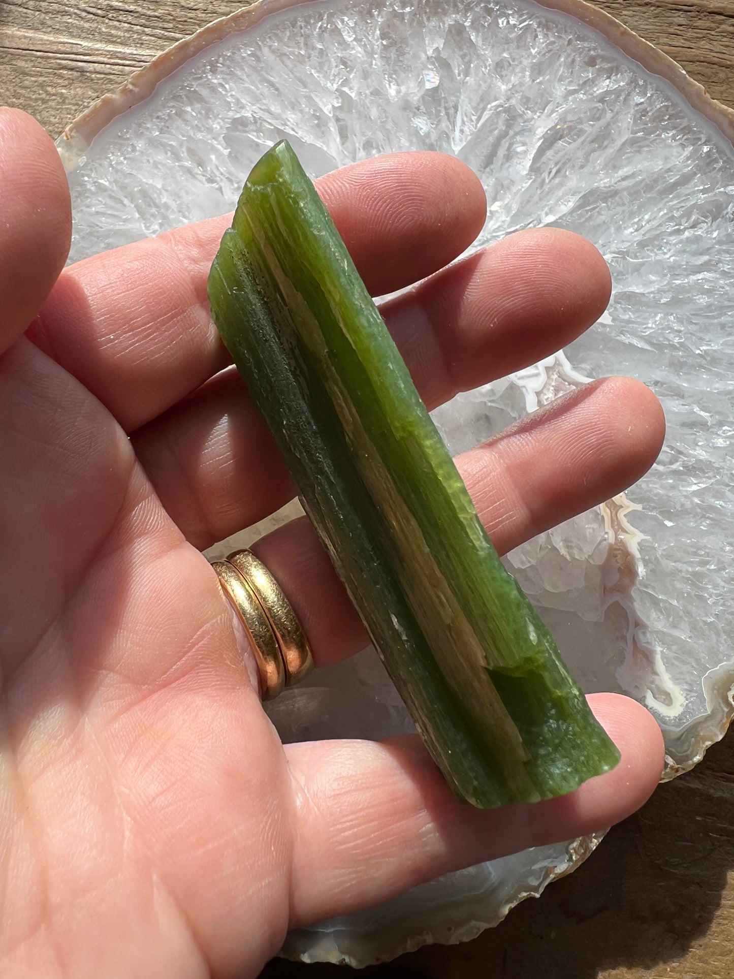 Tremolite, Green Freeform