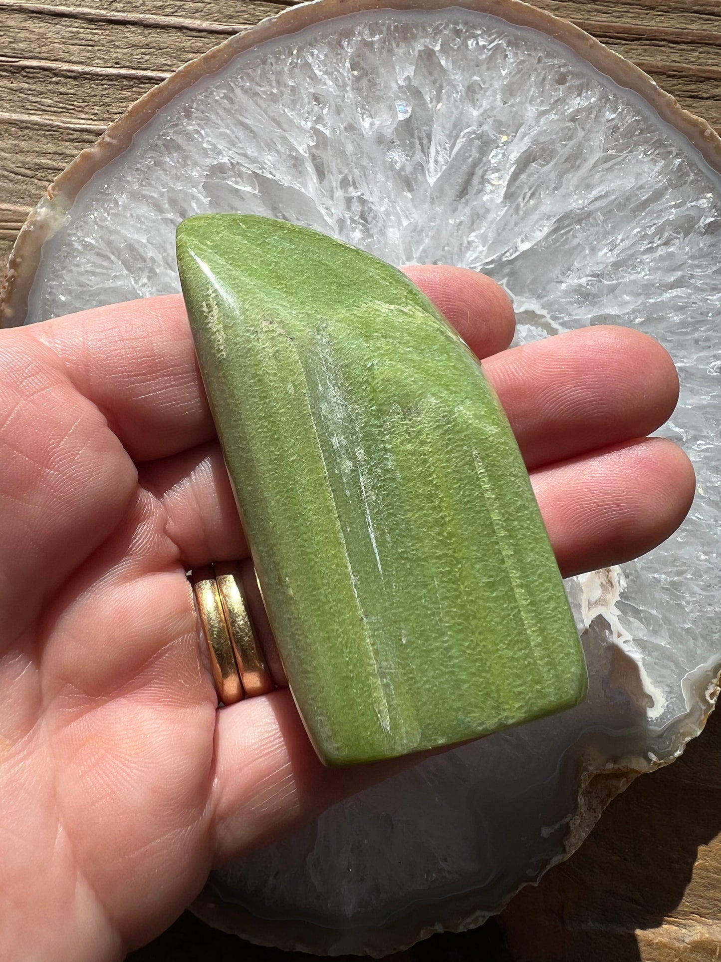 Tremolite, Green Freeform