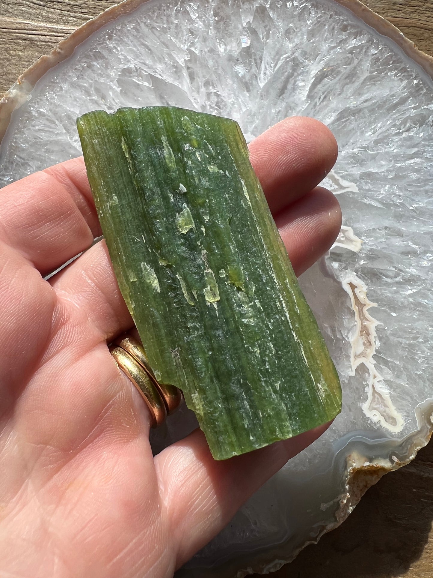 Tremolite, Green Freeform