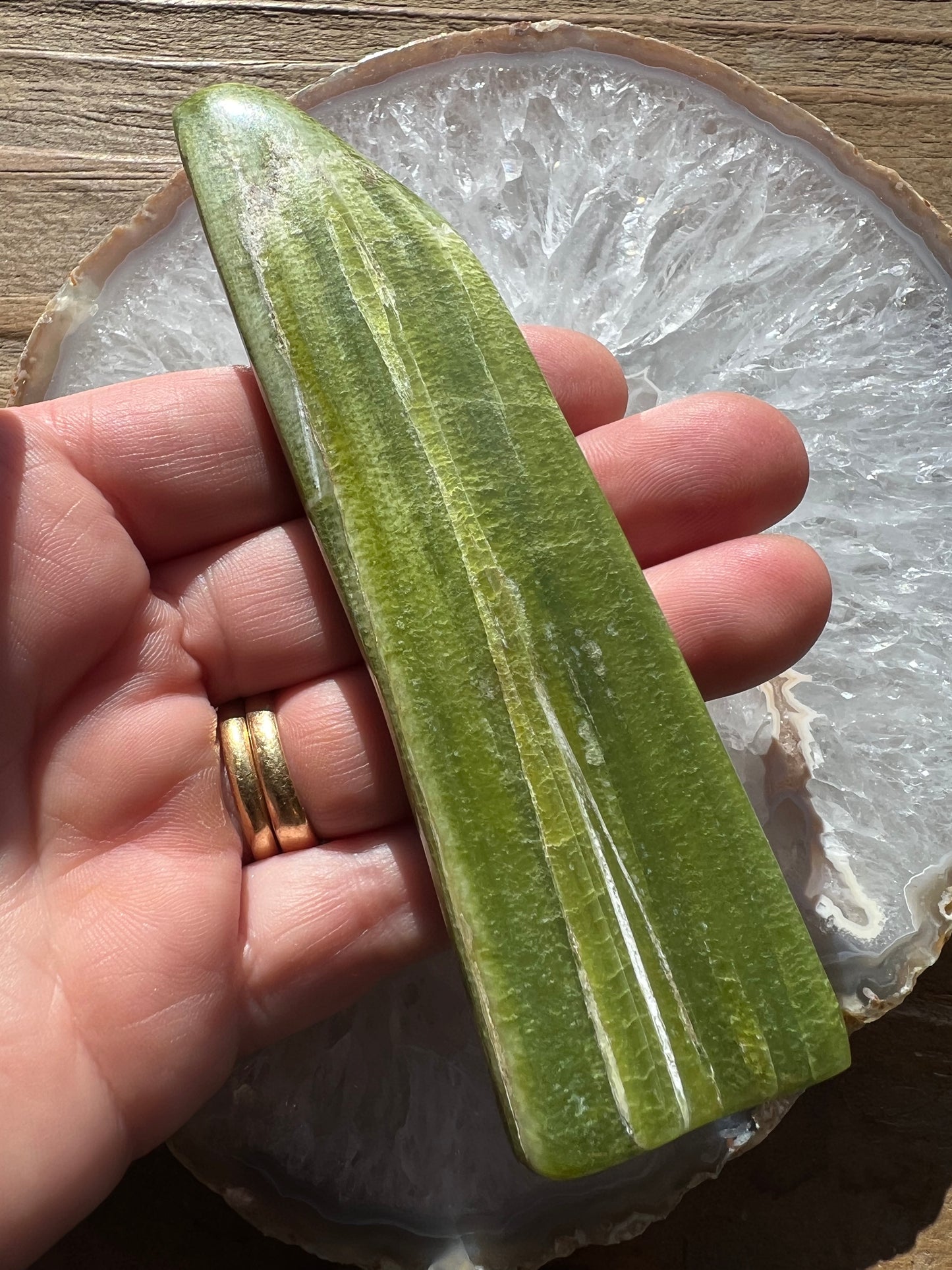 Tremolite, Green Freeform