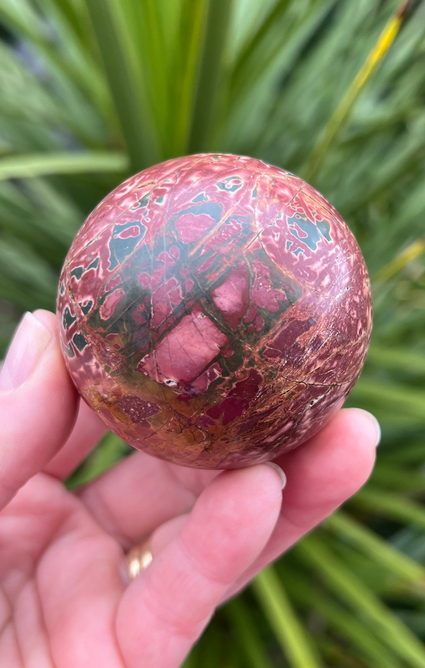 Cherry Creek Jasper Sphere