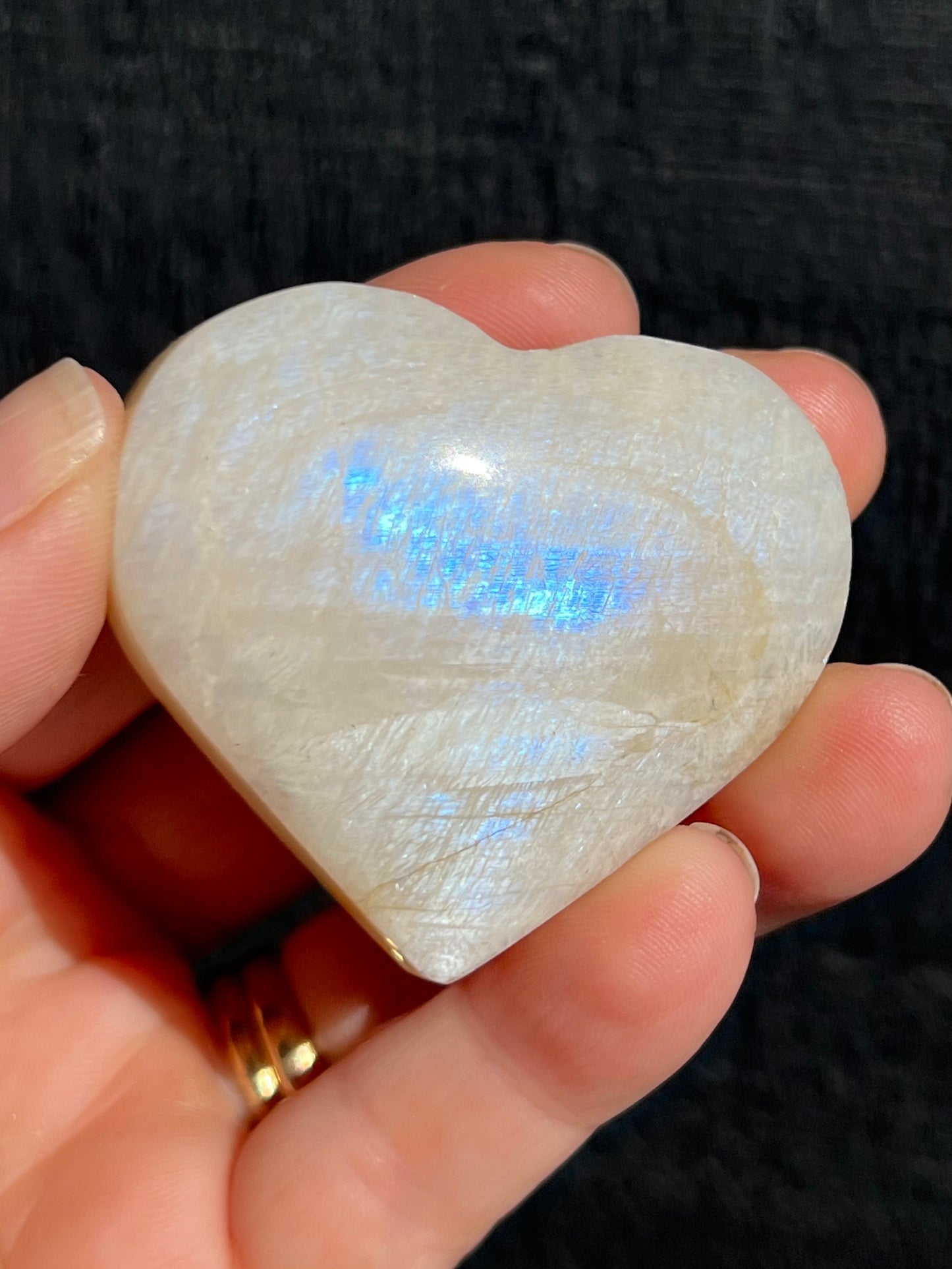 Moonstone, Blue Flash Heart