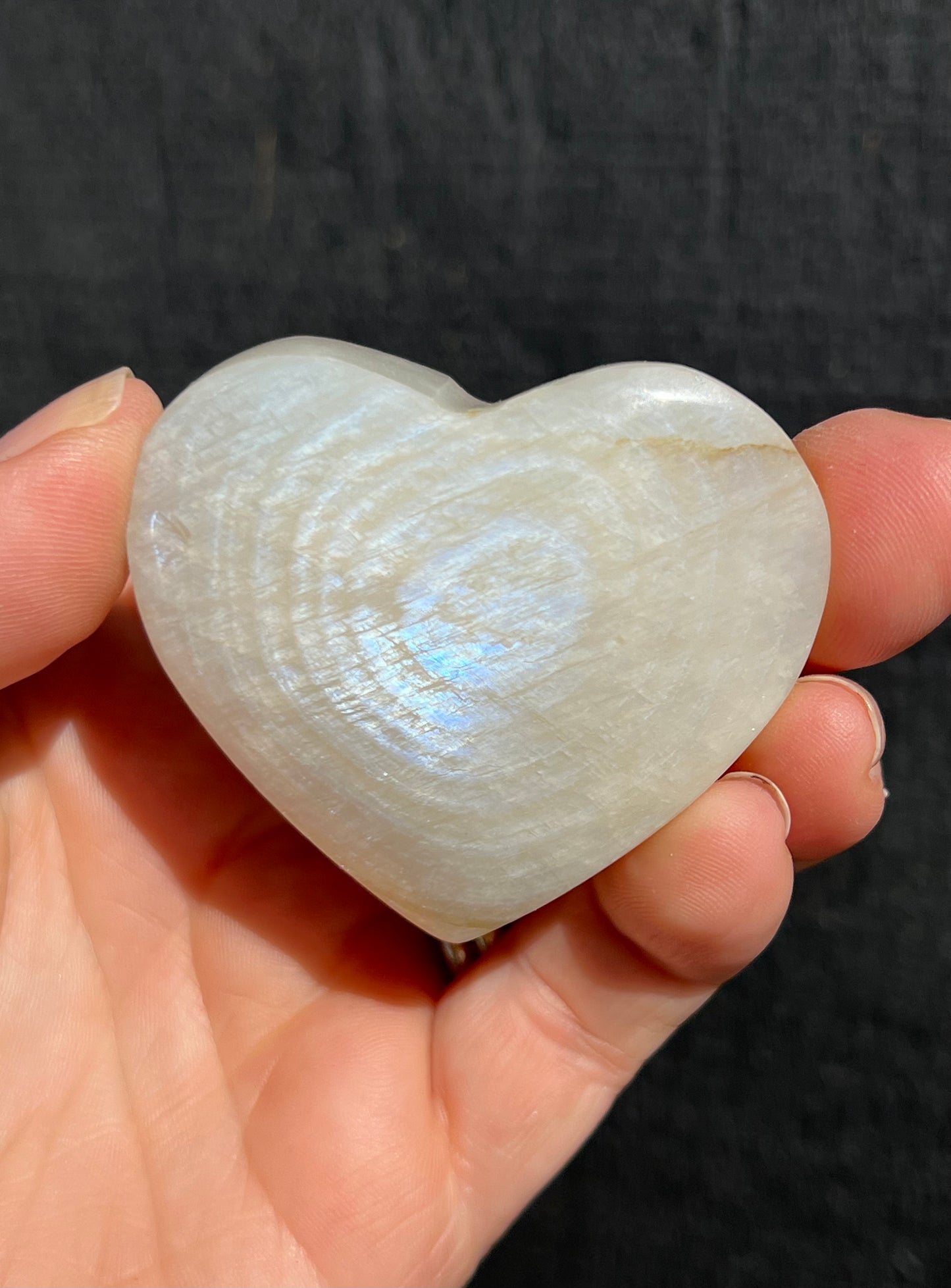 Moonstone, Blue Flash Heart