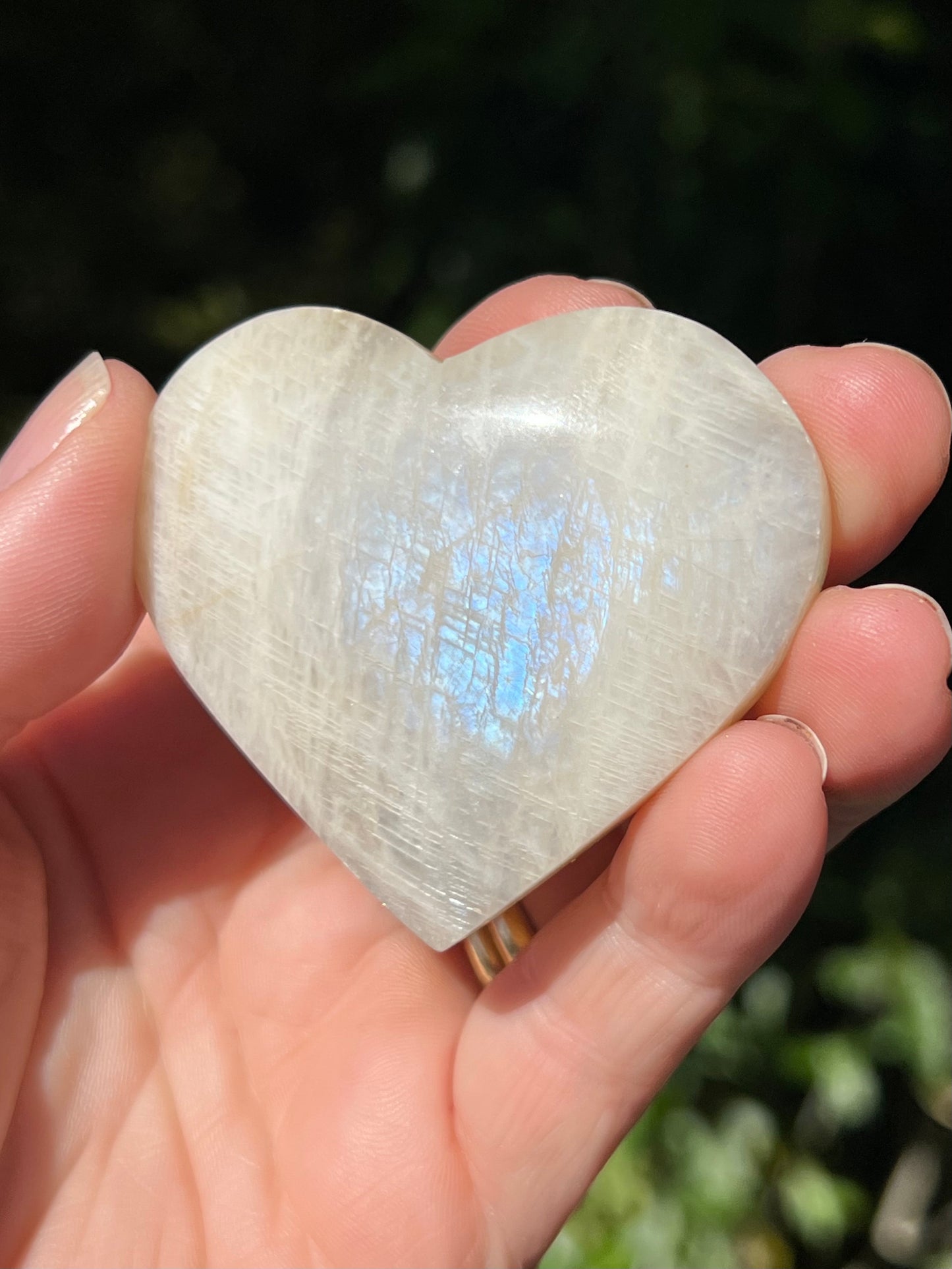 Moonstone, Blue Flash Heart