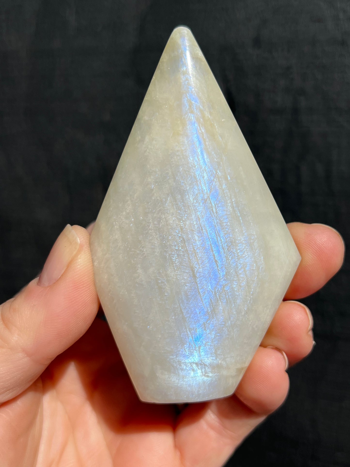 Moonstone, Blue Flash Flame