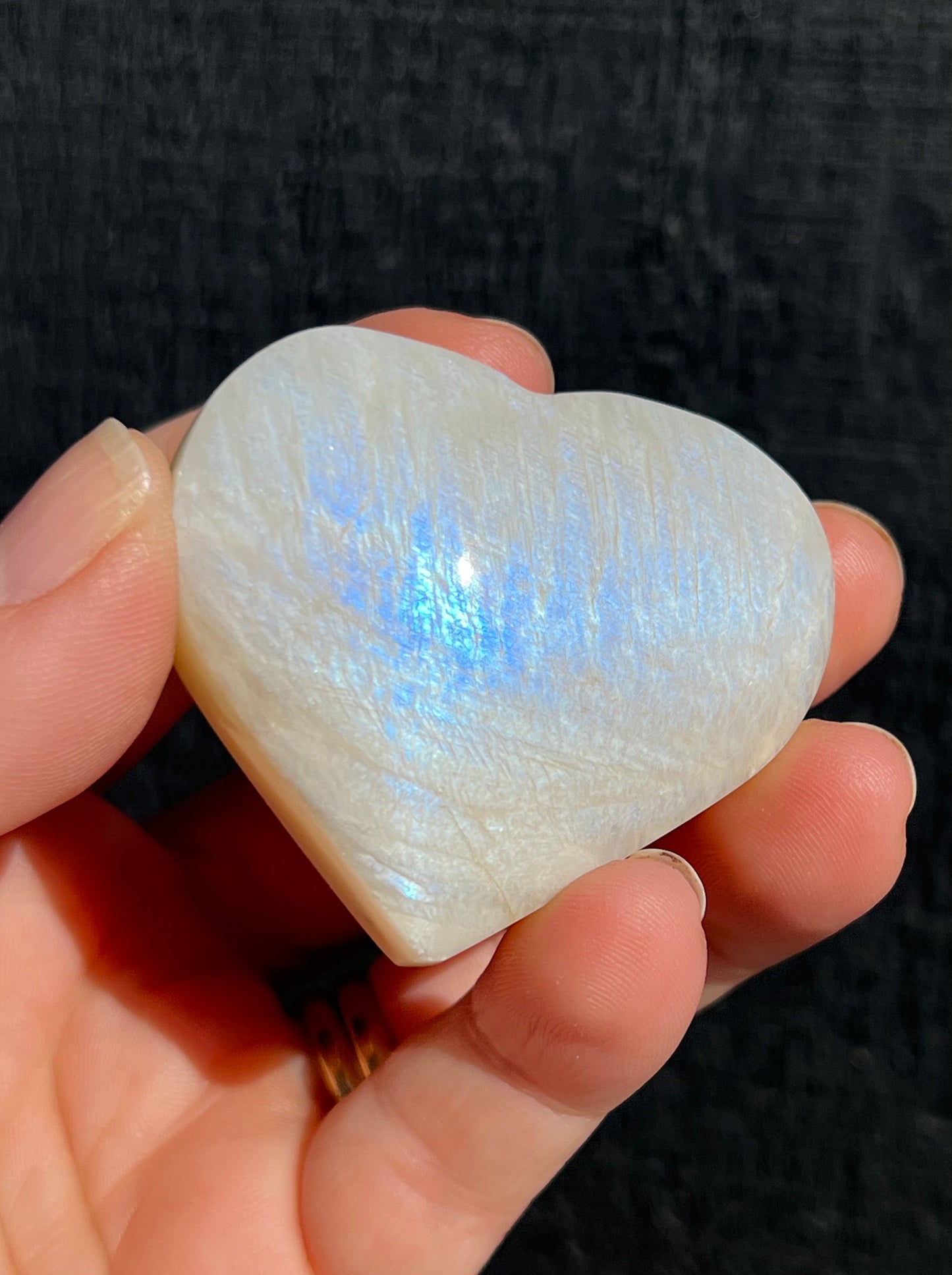 Moonstone, Blue Flash Heart